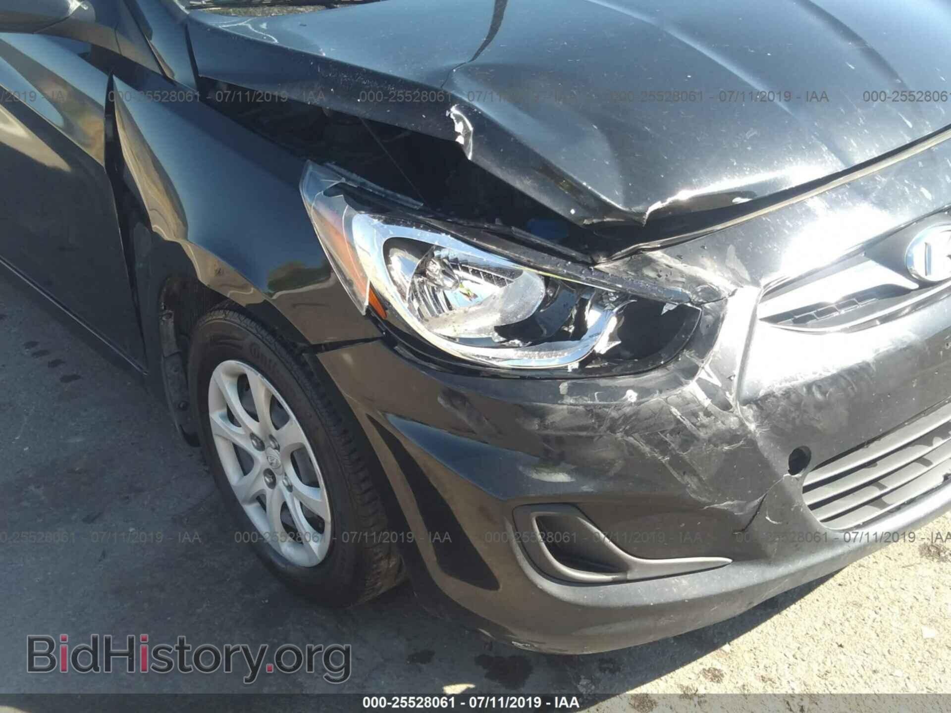 2013 HYUNDAI ACCENT - VIN: KMHCT5AE0DU112271 - Фото 6