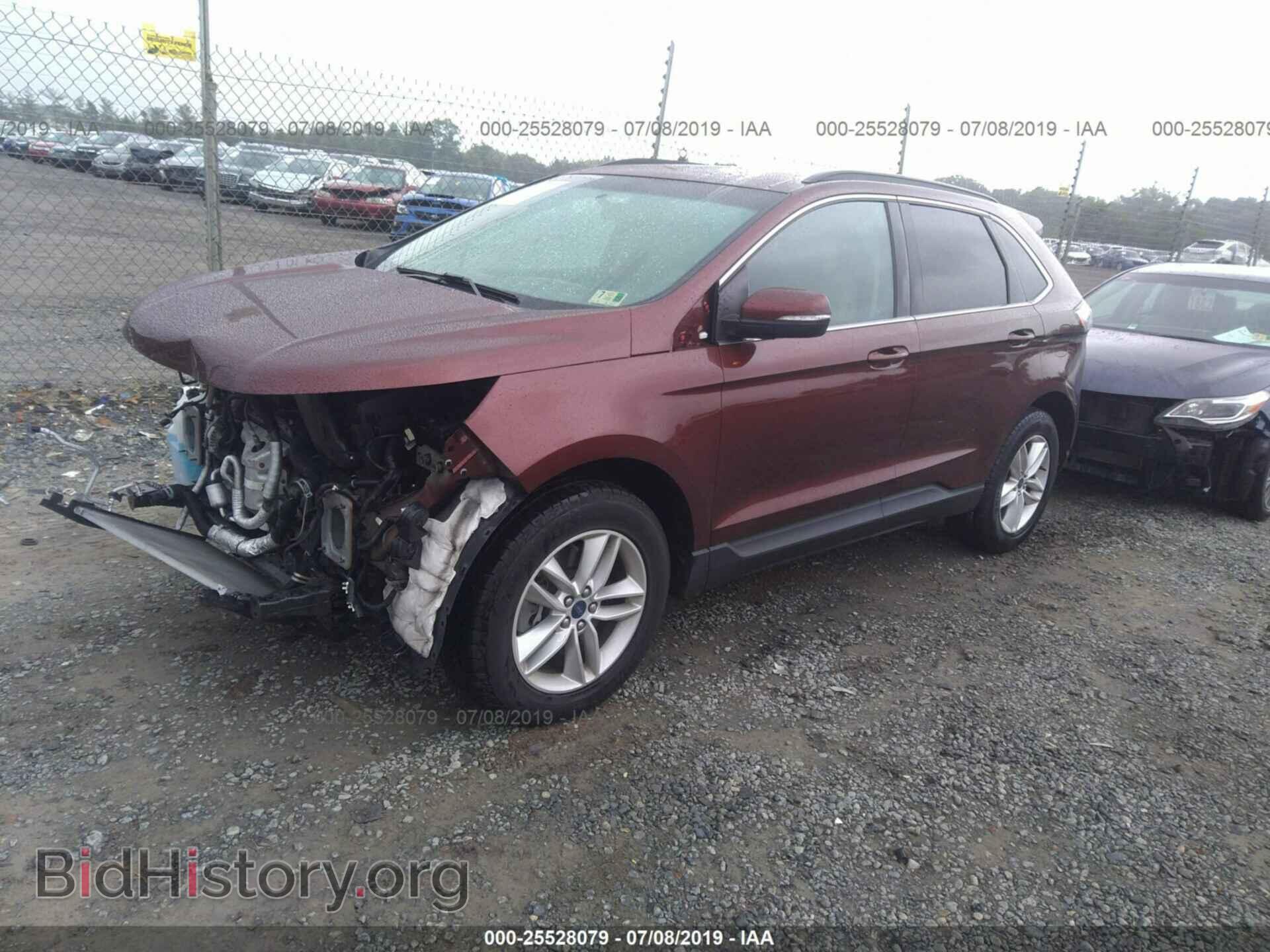 2015 FORD EDGE - VIN: 2FMTK4J80FBB40801 - Фото 2