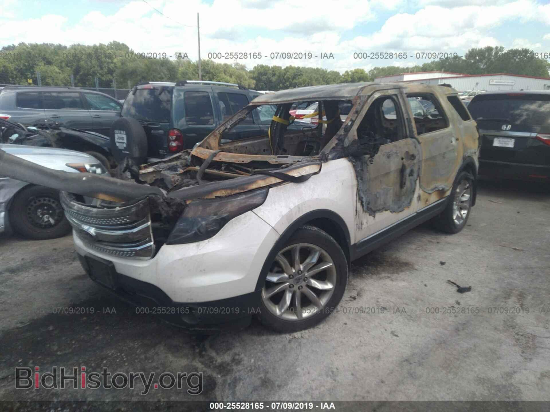 2011 FORD EXPLORER - VIN: 1FMHK8F87BGA61022 - Фото 2