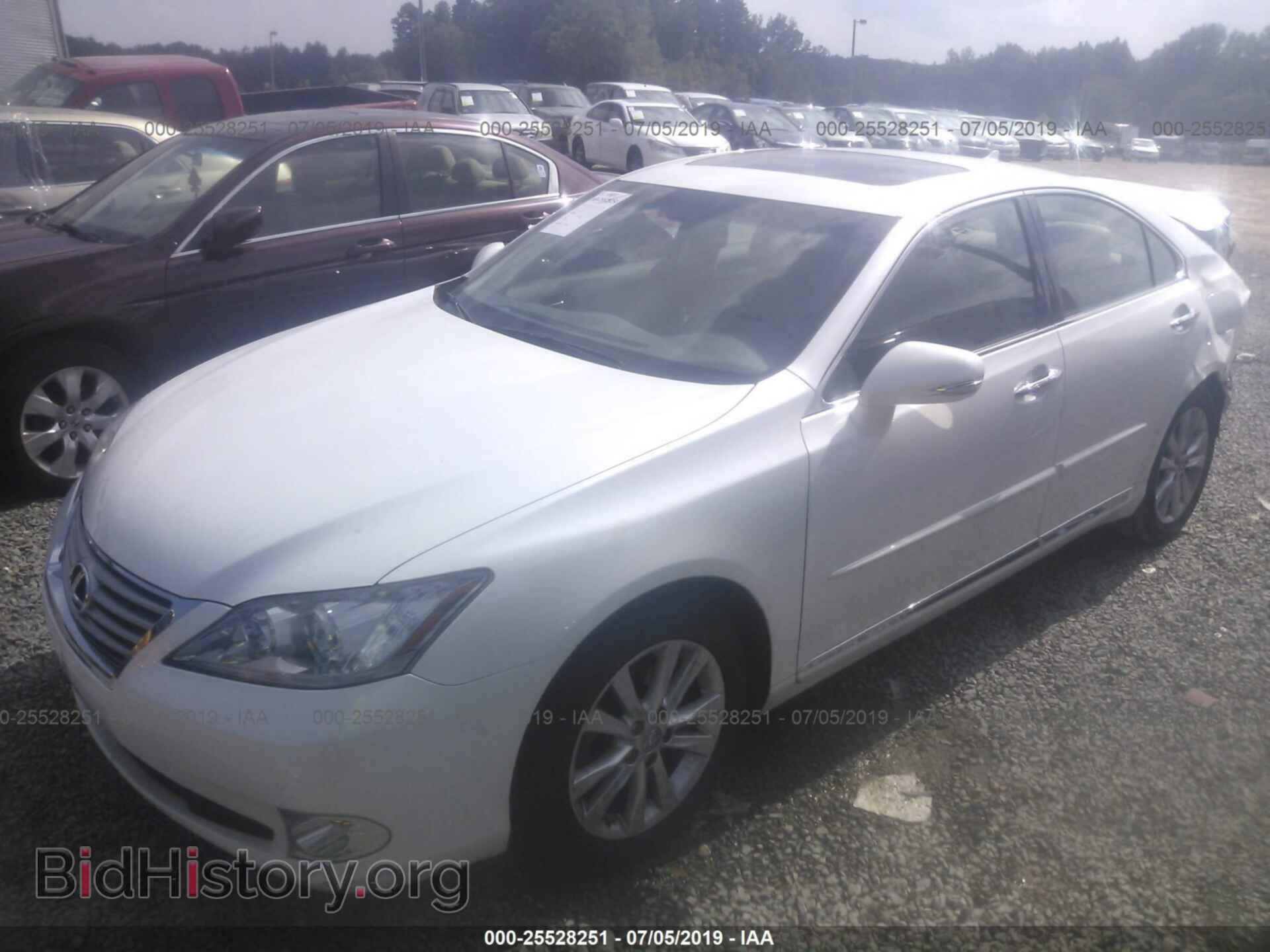 2011 LEXUS ES - VIN: JTHBK1EG3B2429833 - Фото 2
