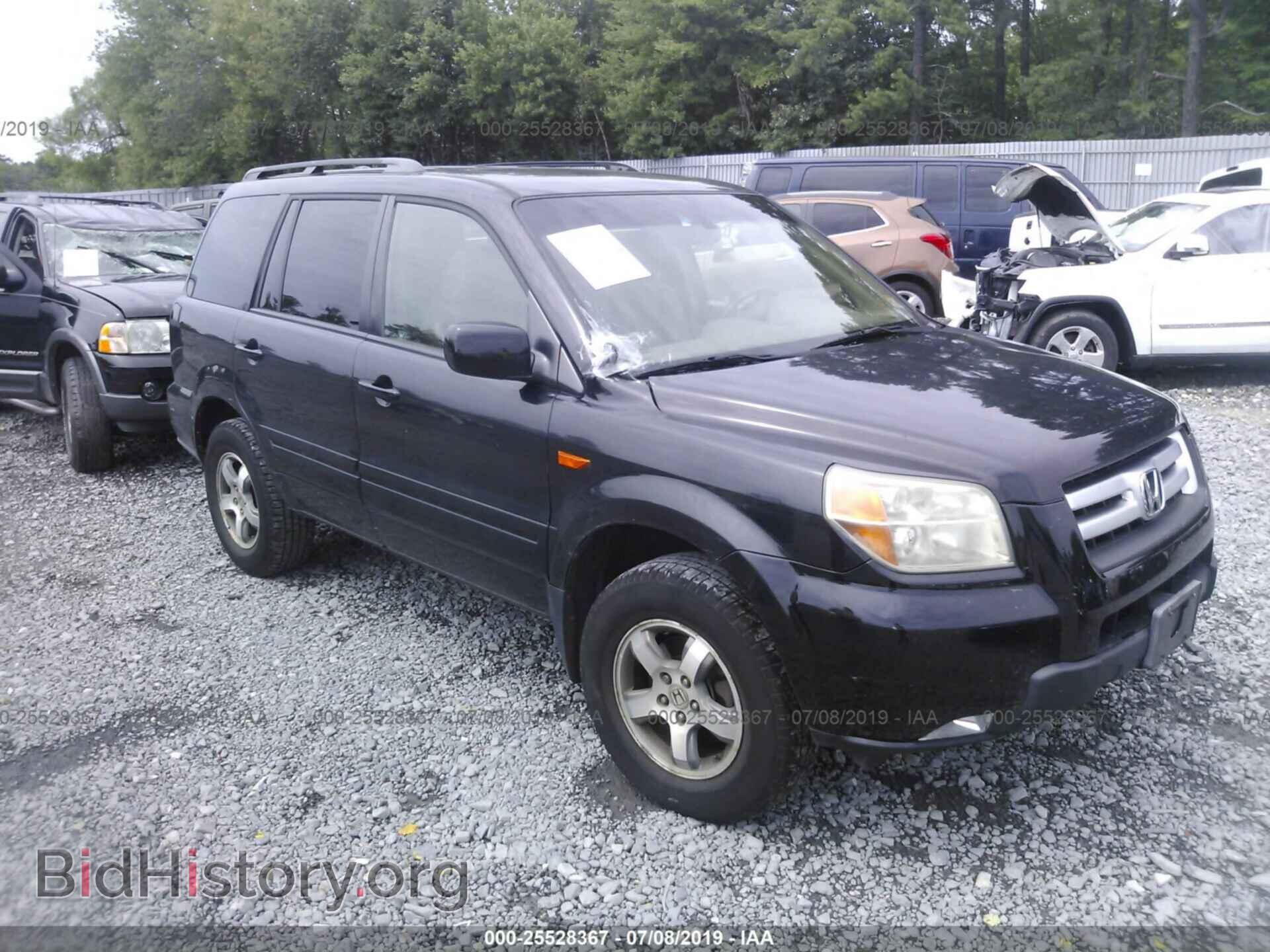 Фотография 5FNYF18567B012866 - HONDA PILOT 2007