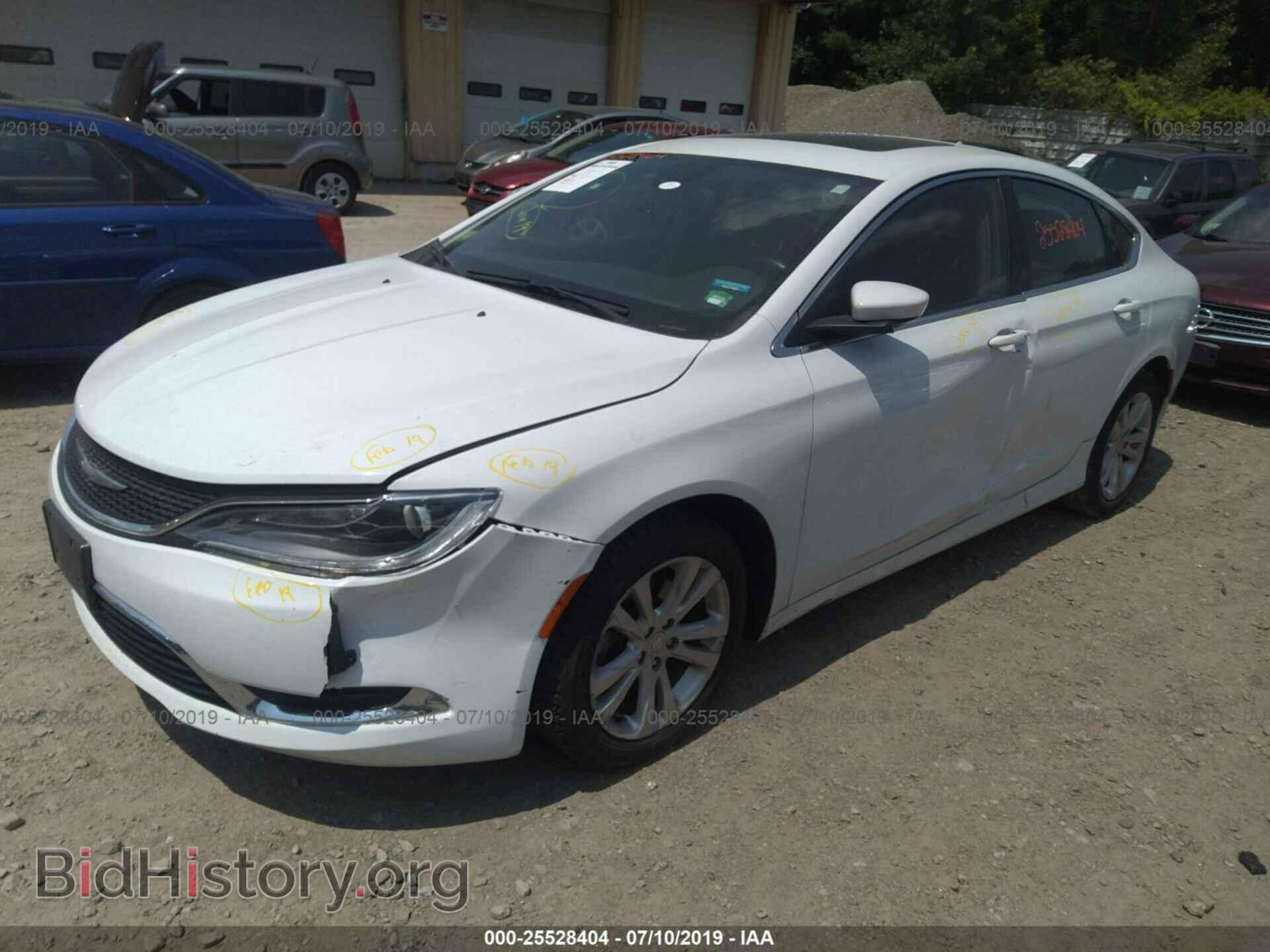 2016 CHRYSLER 200 - VIN: 1C3CCCAB7GN122815 - Фото 2