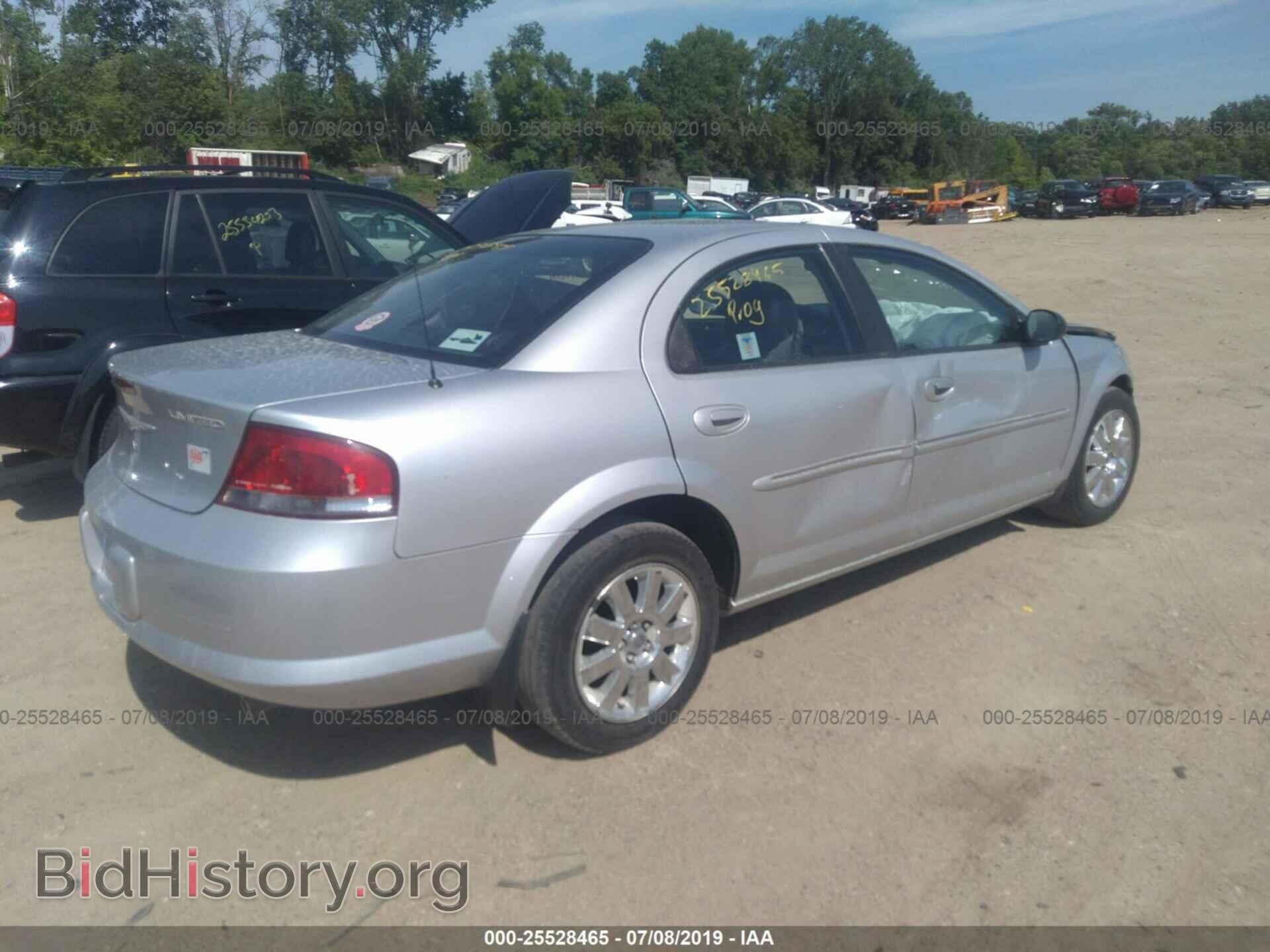2006 CHRYSLER SEBRING - VIN: 1C3AL66R56N101281 - Фото 4