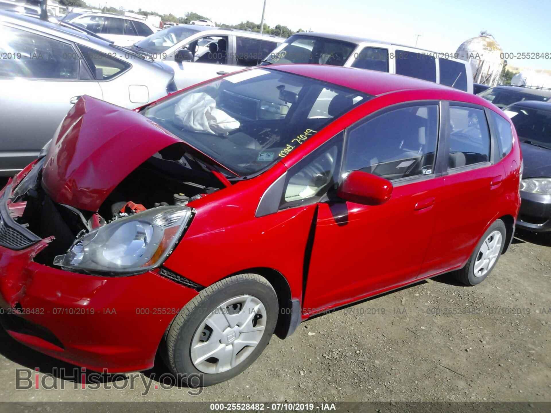 2013 HONDA FIT - VIN: JHMGE8H38DC056400 - Фото 2