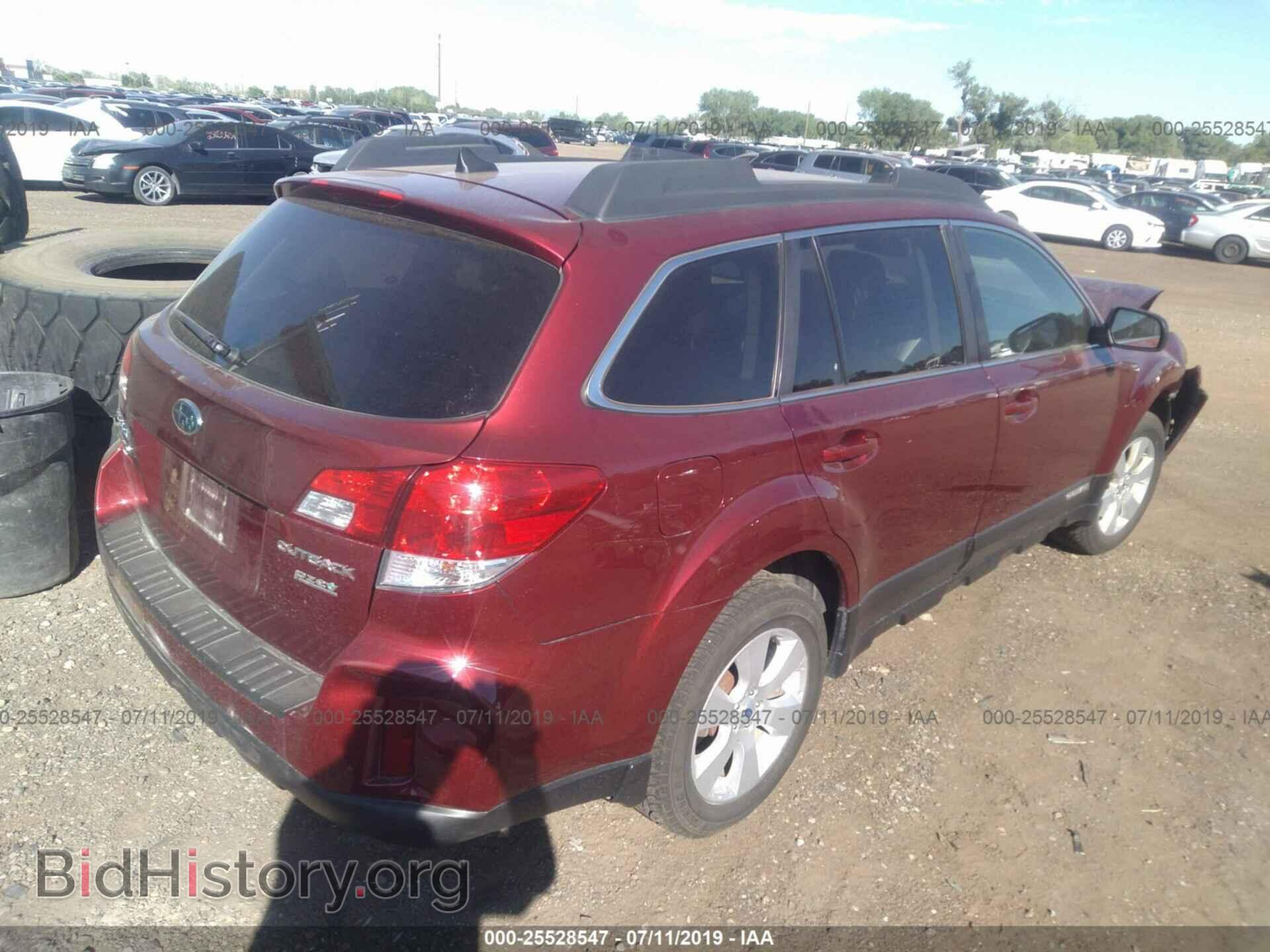 2012 SUBARU OUTBACK - VIN: 4S4BRBKC0C3286495 - Фото 4