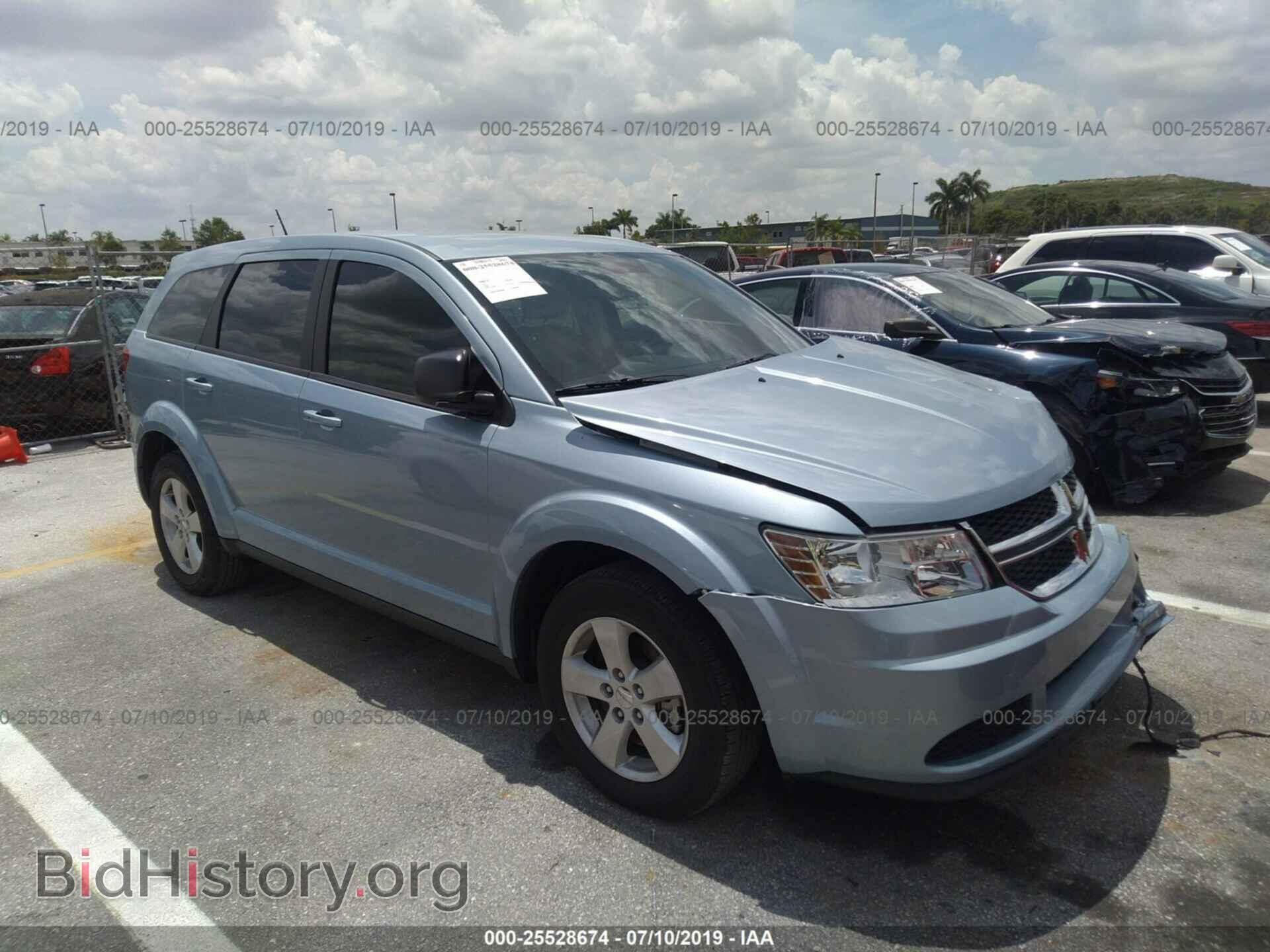 Photo 3C4PDCAB2DT613380 - DODGE JOURNEY 2013