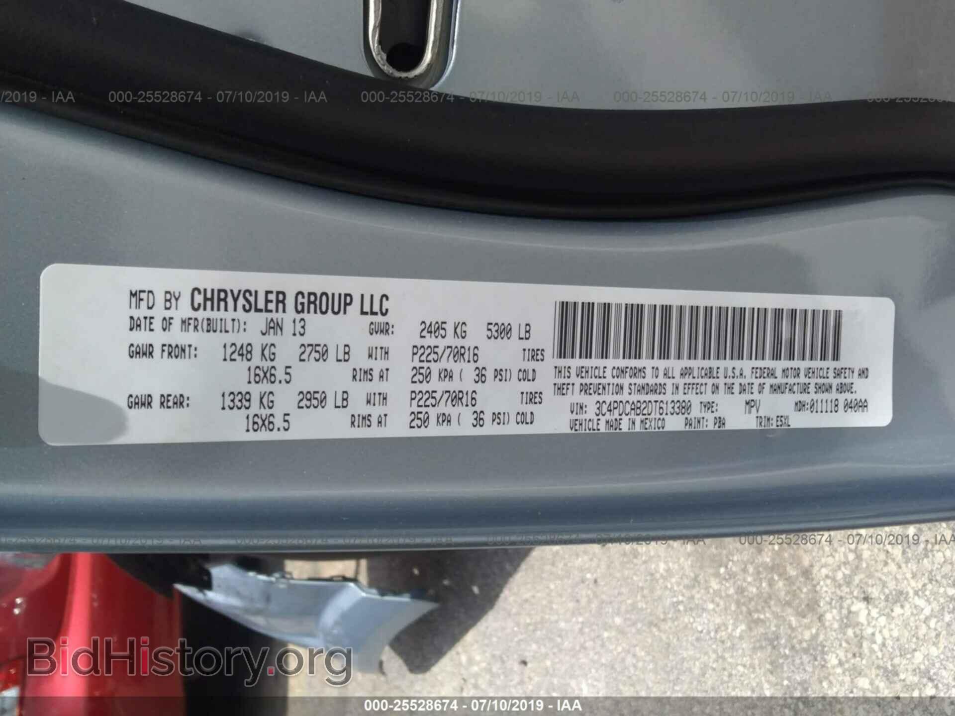 2013 DODGE JOURNEY - VIN: 3C4PDCAB2DT613380 - Photo 9