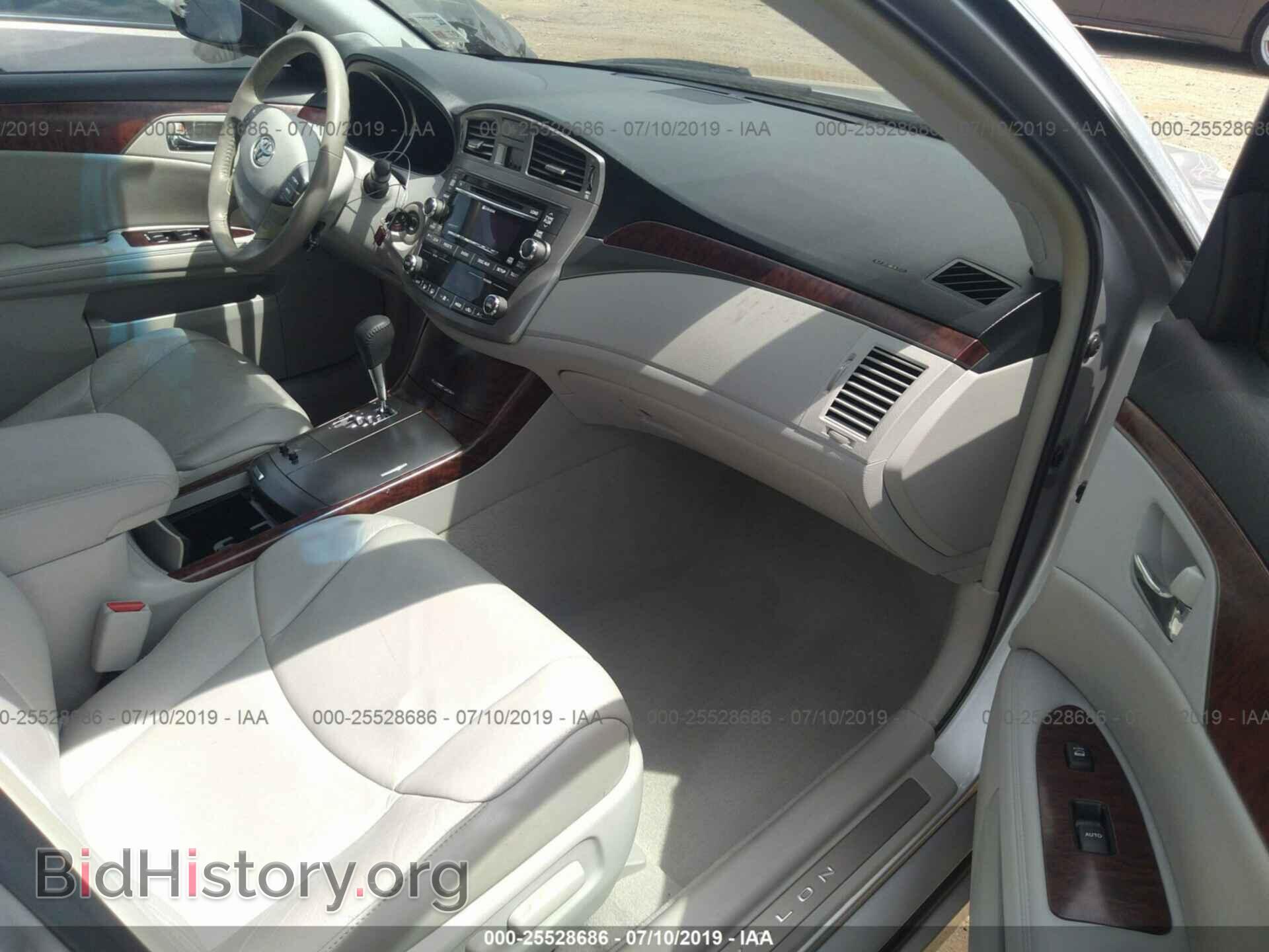 2011 TOYOTA AVALON - VIN: 4T1BK3DB2BU371071 - Фото 5