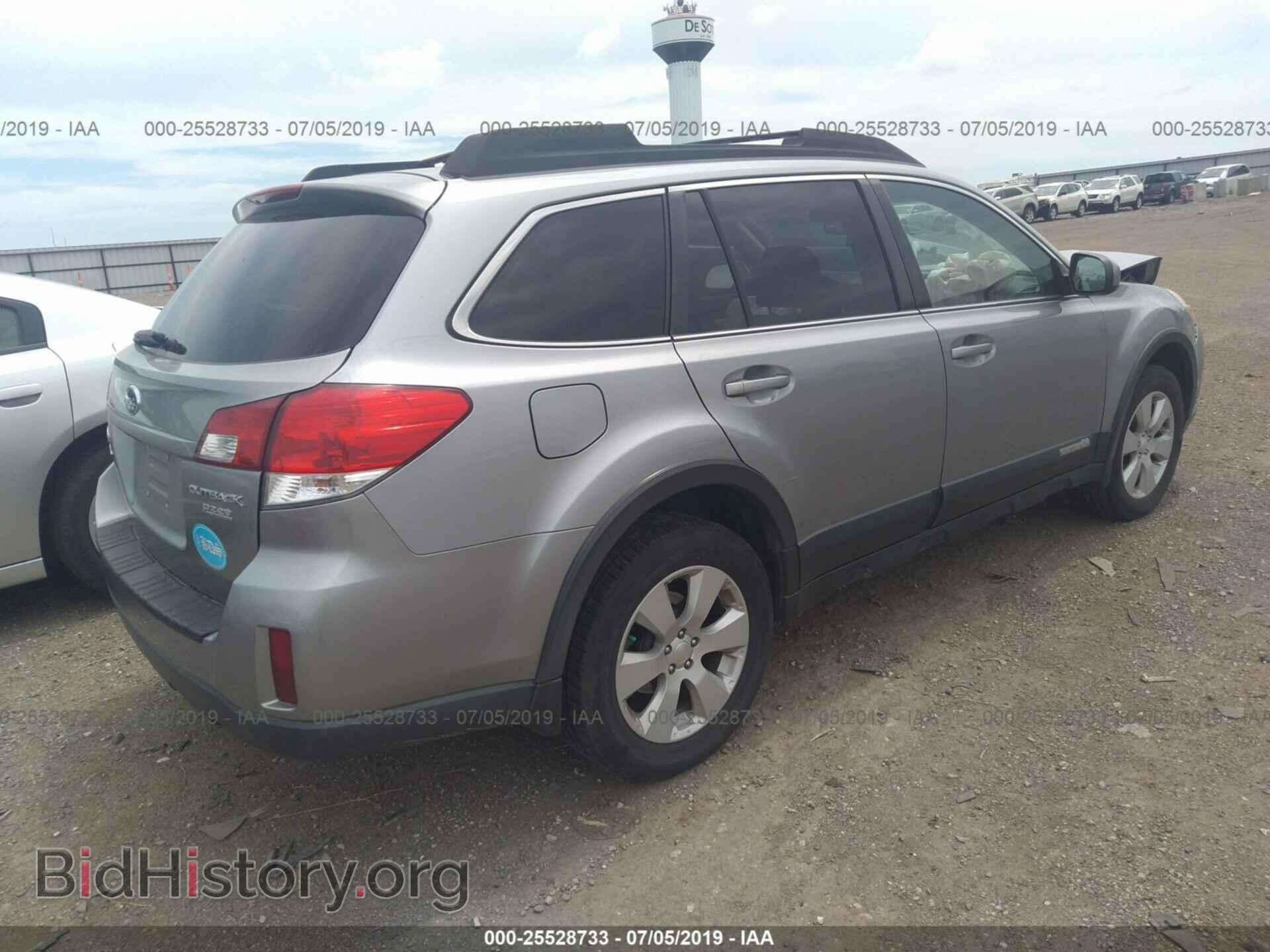 2011 SUBARU OUTBACK - VIN: 4S4BRBGC8B3422346 - Фото 4