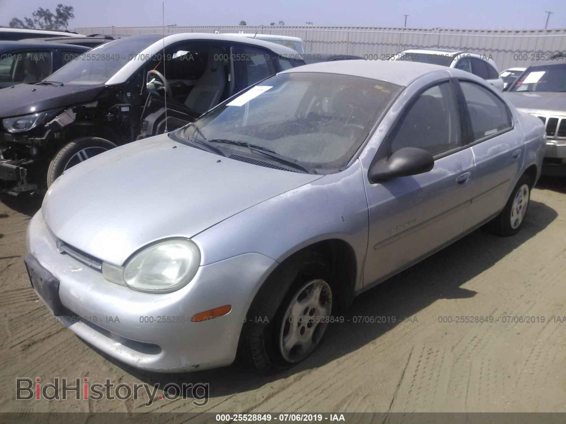 2001 DODGE NEON - VIN: 1B3ES46C91D207605 - Фото 2