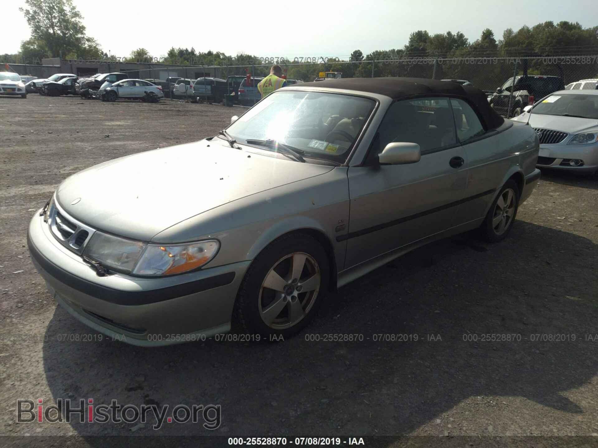2002 SAAB 9-3 - VIN: YS3DF78K327013438 - Фото 2