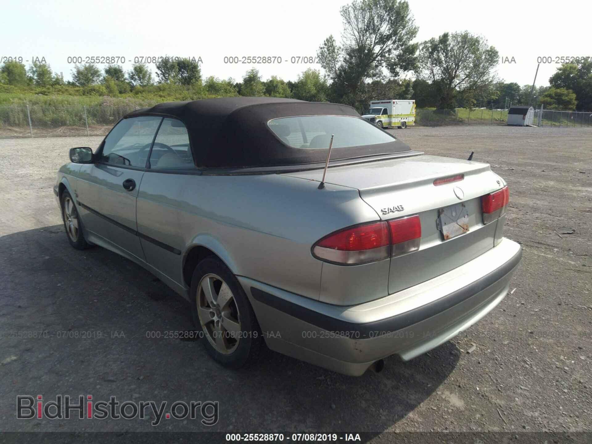 2002 SAAB 9-3 - VIN: YS3DF78K327013438 - Фото 3