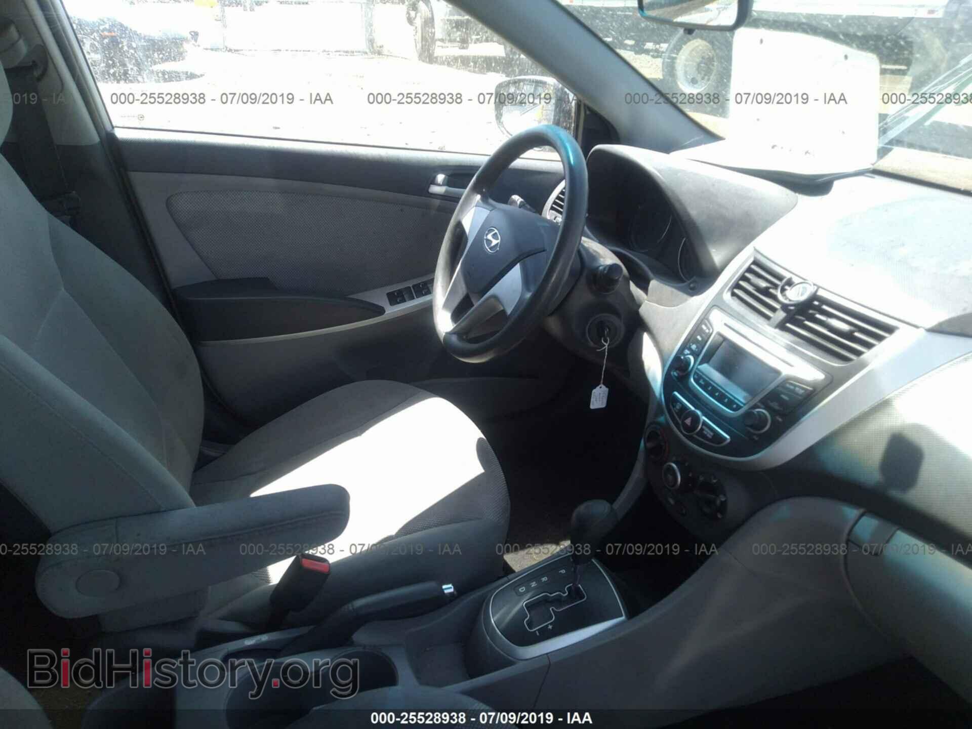 2014 HYUNDAI ACCENT - VIN: KMHCT4AE4EU622019 - Фото 5