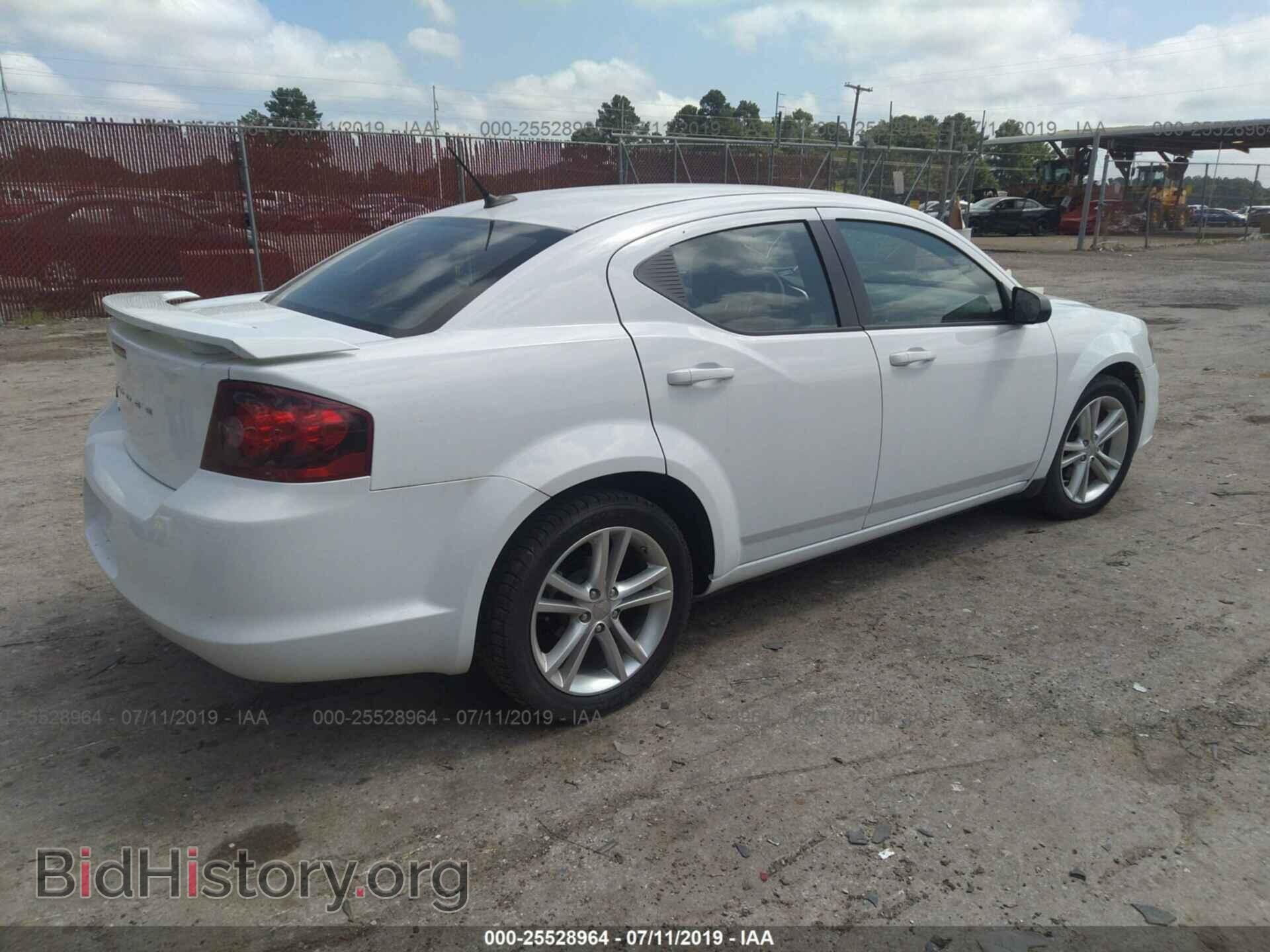 2014 DODGE AVENGER - VIN: 1C3CDZAB6EN228301 - Фото 4