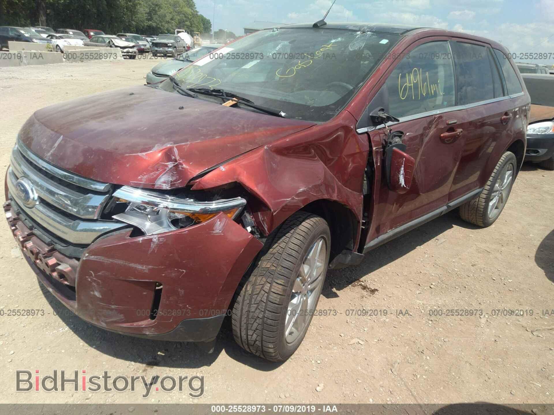 2014 FORD EDGE - VIN: 2FMDK3KC0EBA04197 - Фото 2