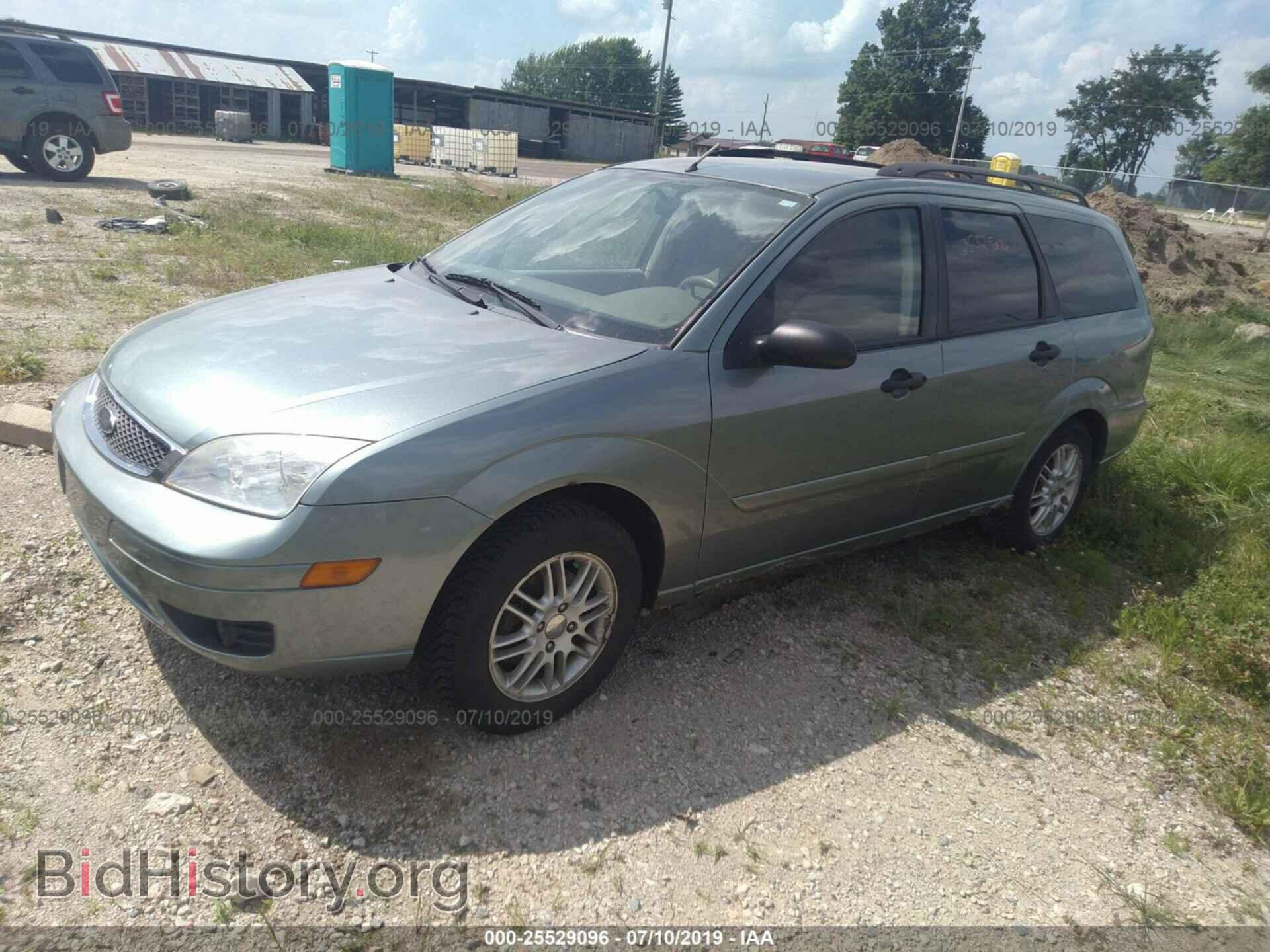 2005 FORD FOCUS - VIN: 1FAFP36N55W186784 - Фото 2