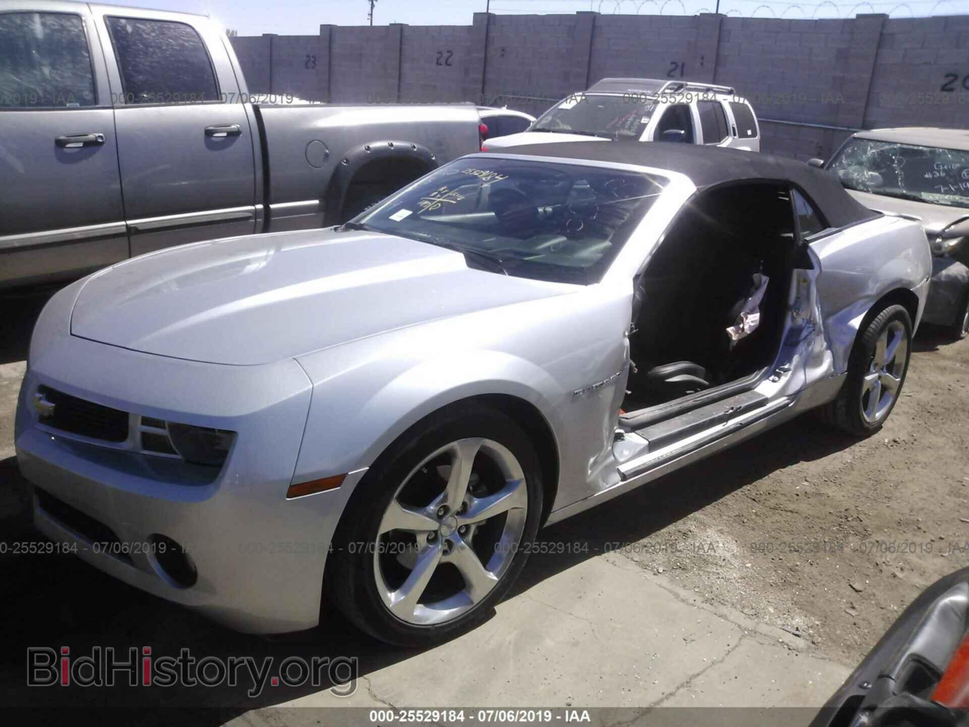 2013 CHEVROLET CAMARO - VIN: 2G1FC3D37D9126965 - Фото 2