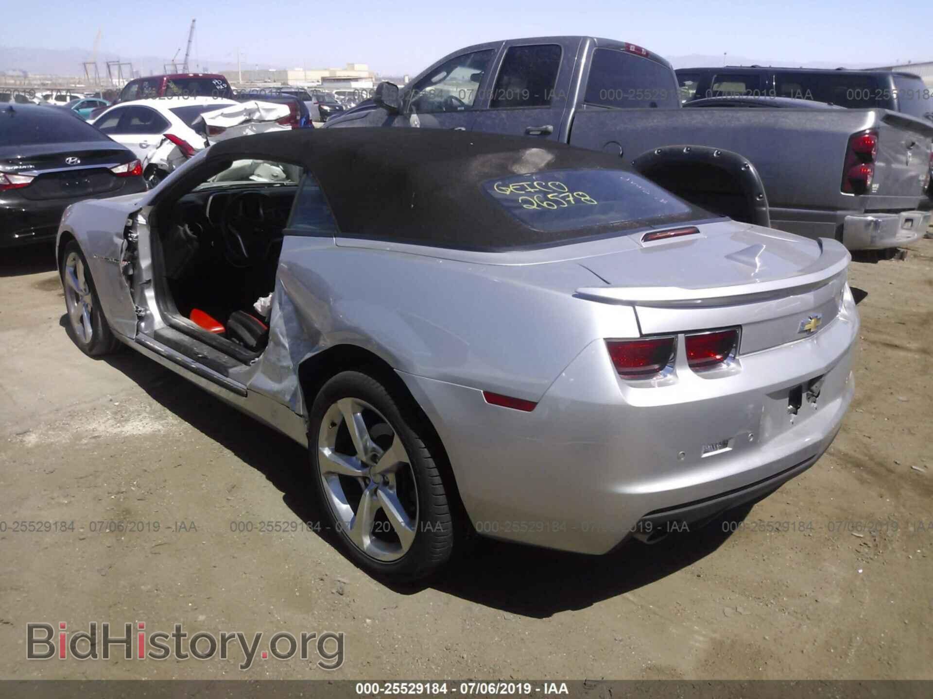 2013 CHEVROLET CAMARO - VIN: 2G1FC3D37D9126965 - Фото 3