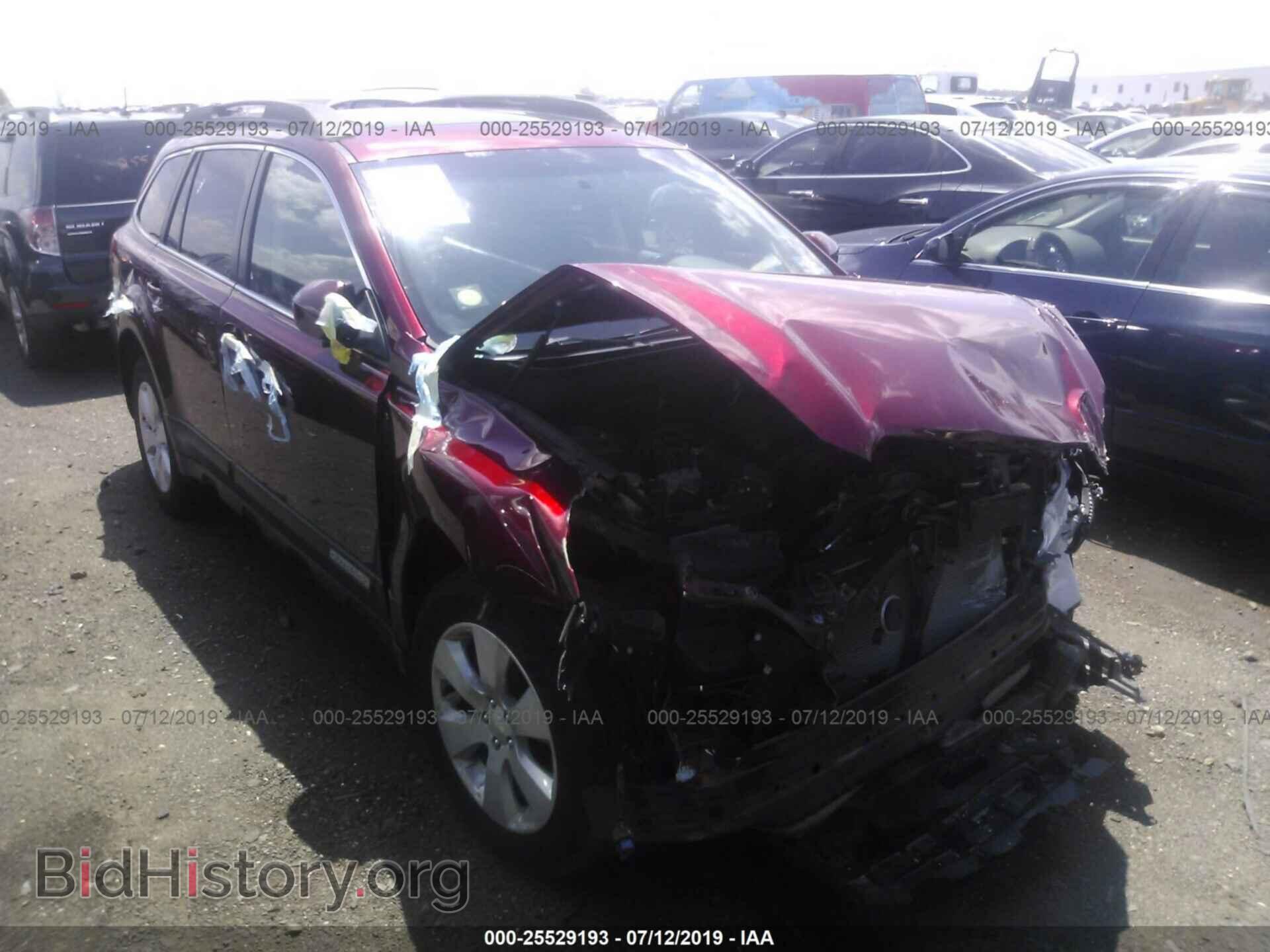 Фотография 4S4BRBCC8C3255056 - SUBARU OUTBACK 2012