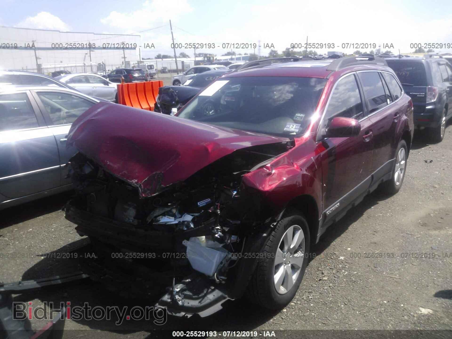 2012 SUBARU OUTBACK - VIN: 4S4BRBCC8C3255056 - Фото 2