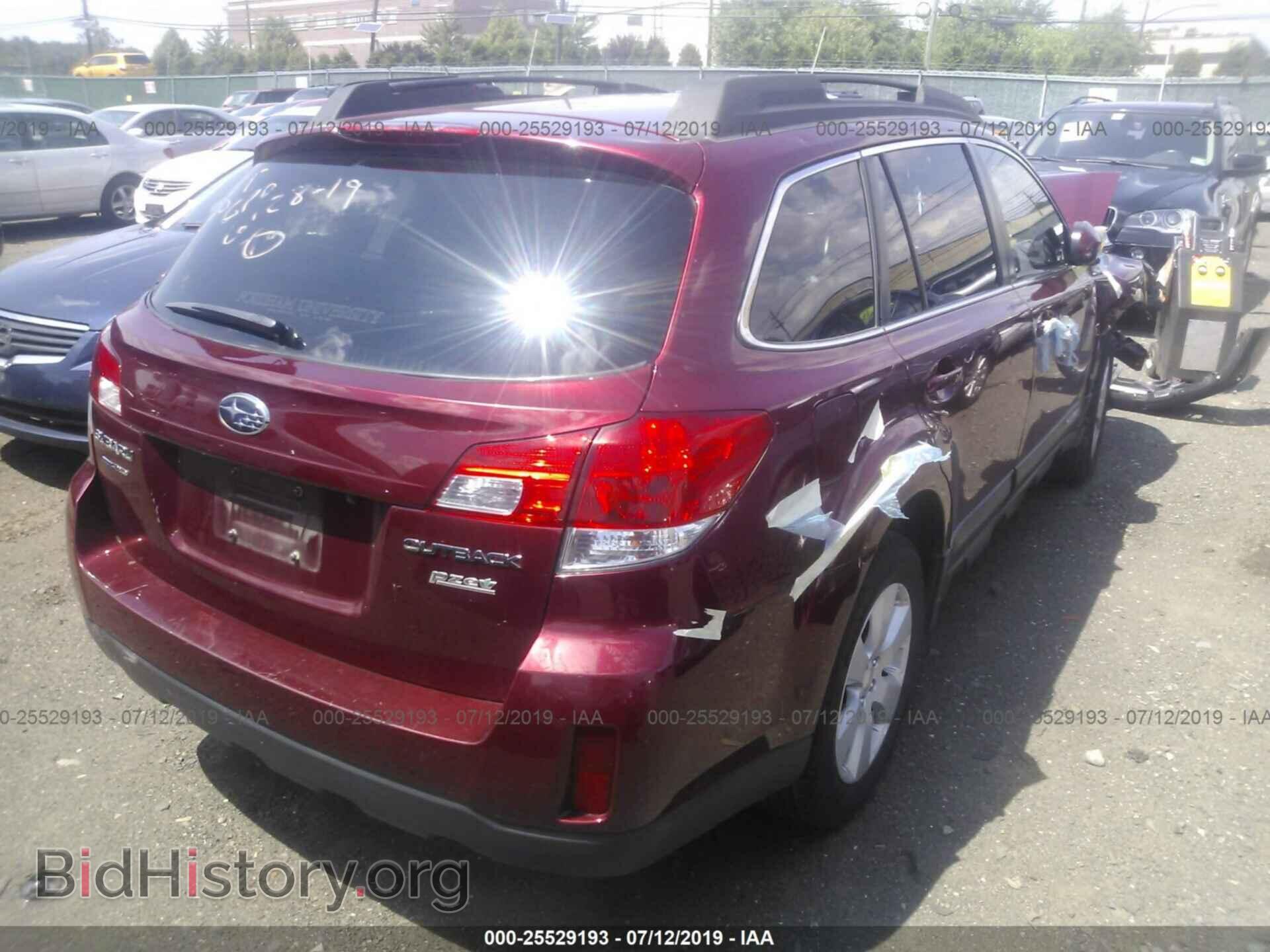 2012 SUBARU OUTBACK - VIN: 4S4BRBCC8C3255056 - Фото 4