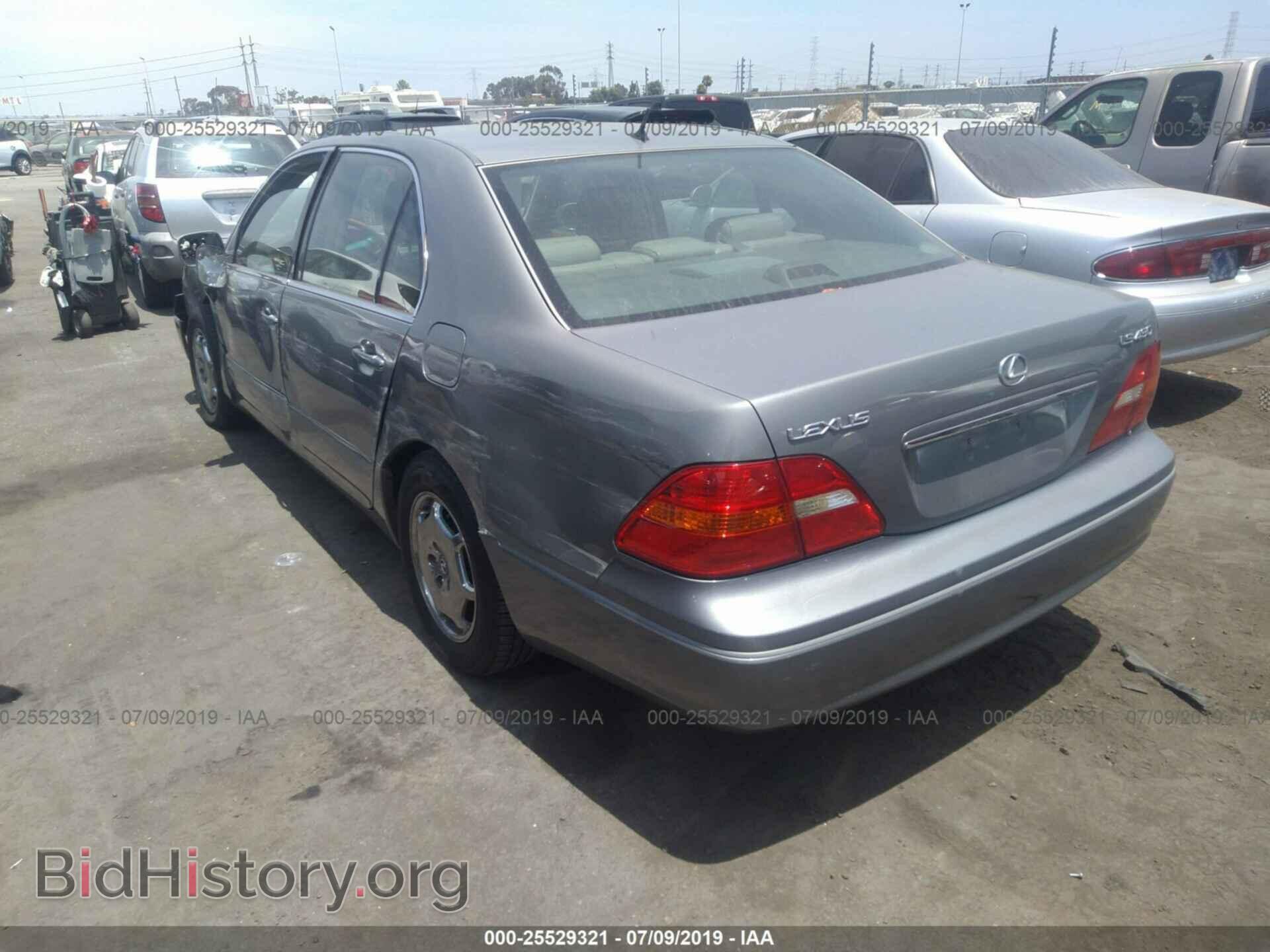 2002 LEXUS LS - VIN: JTHBN30F620077652 - Фото 3