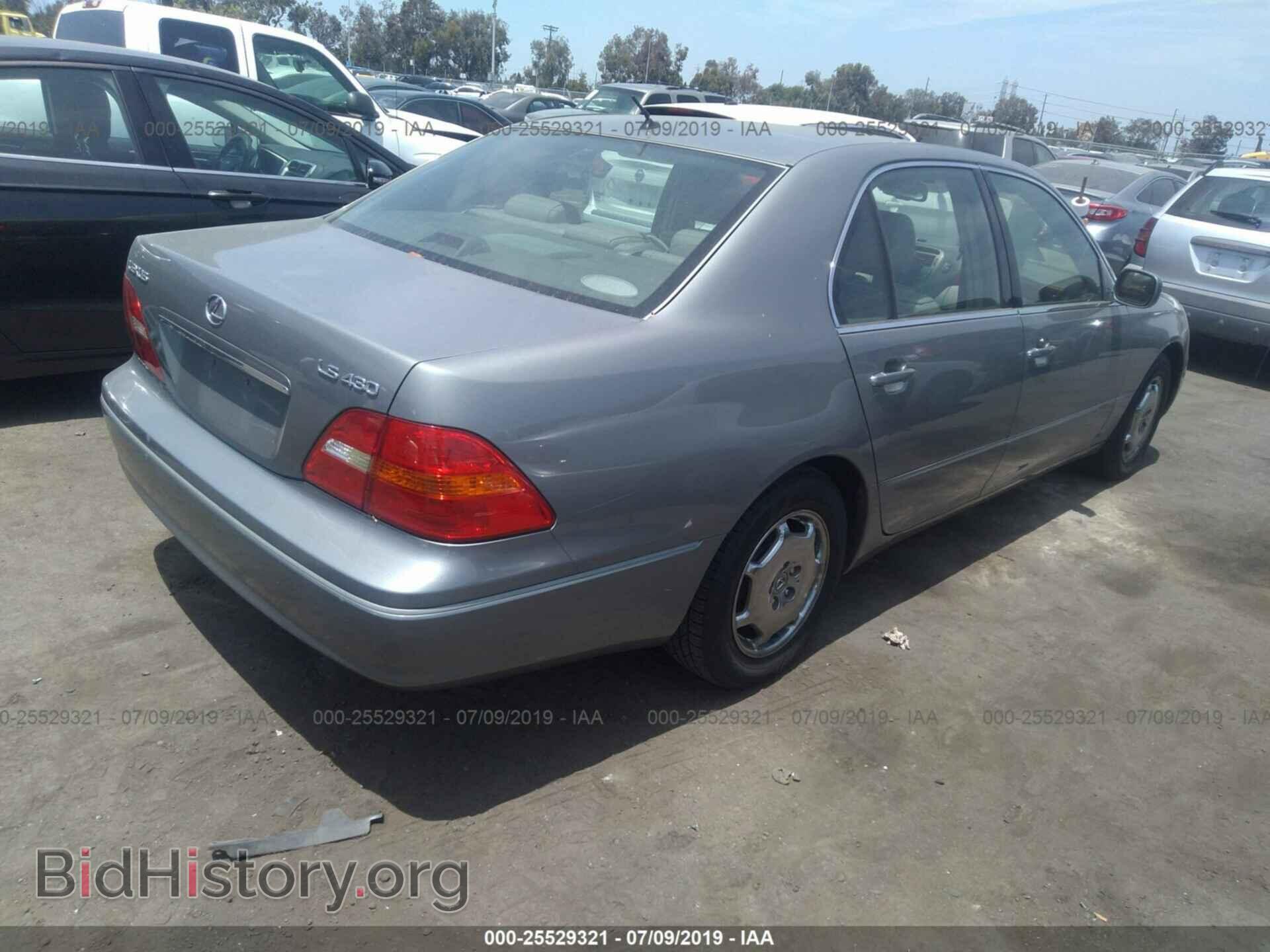 2002 LEXUS LS - VIN: JTHBN30F620077652 - Фото 4