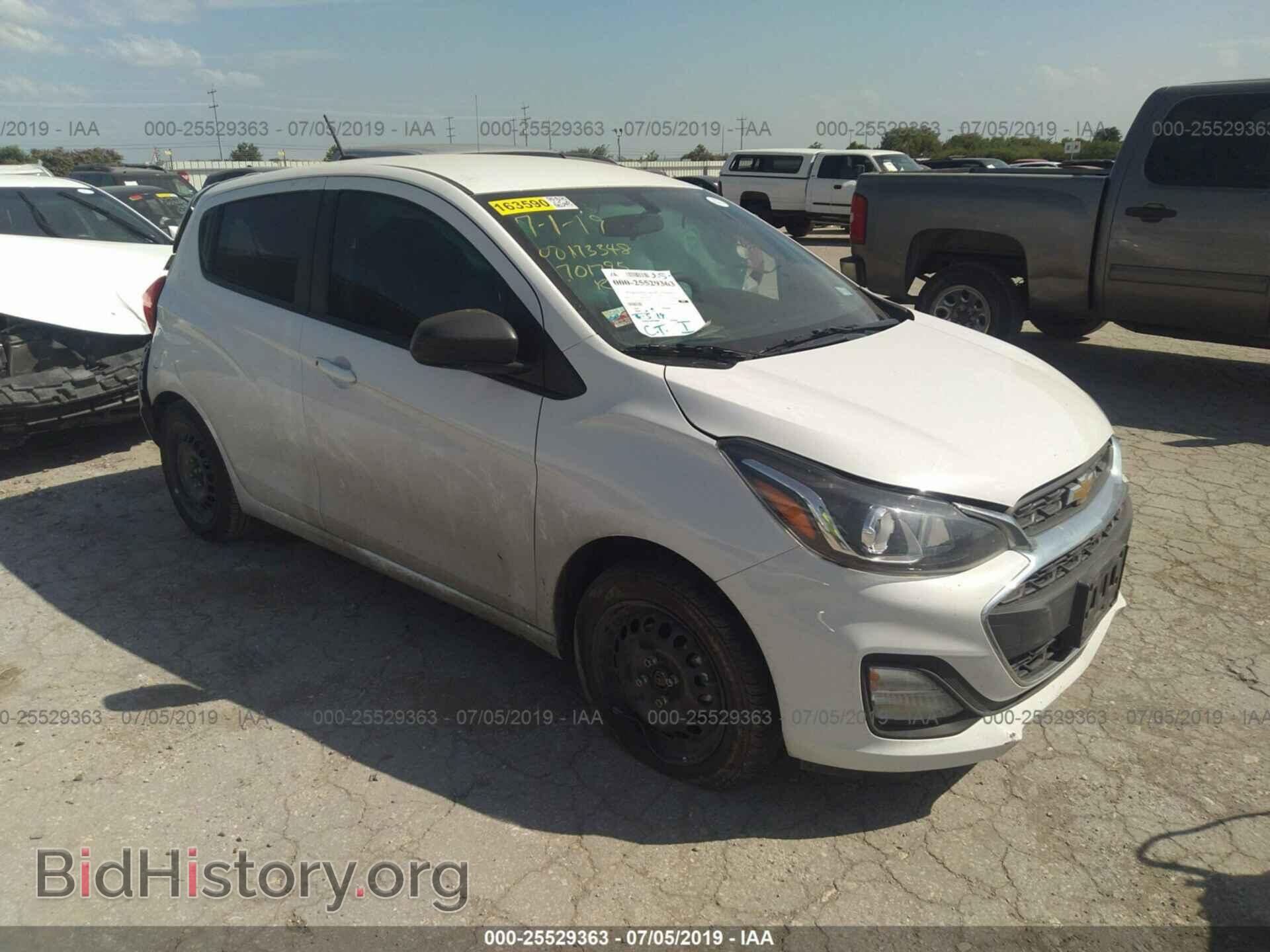 Фотография KL8CB6SA4KC701795 - CHEVROLET SPARK 2019