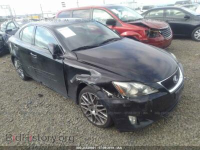 2007 Lexus IS 250, черный — VIN JTHCK262475010926, IAAI