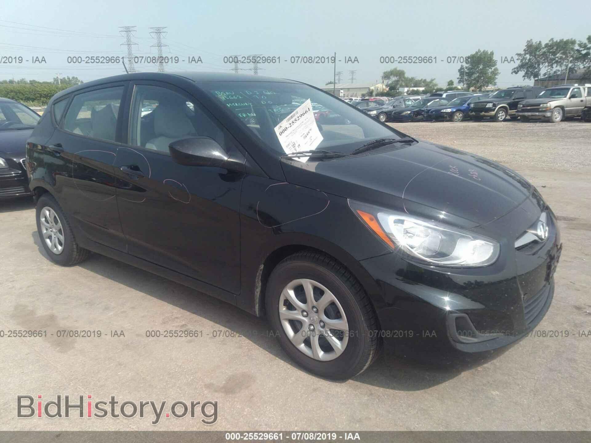 Фотография KMHCT5AE6DU129737 - HYUNDAI ACCENT 2013