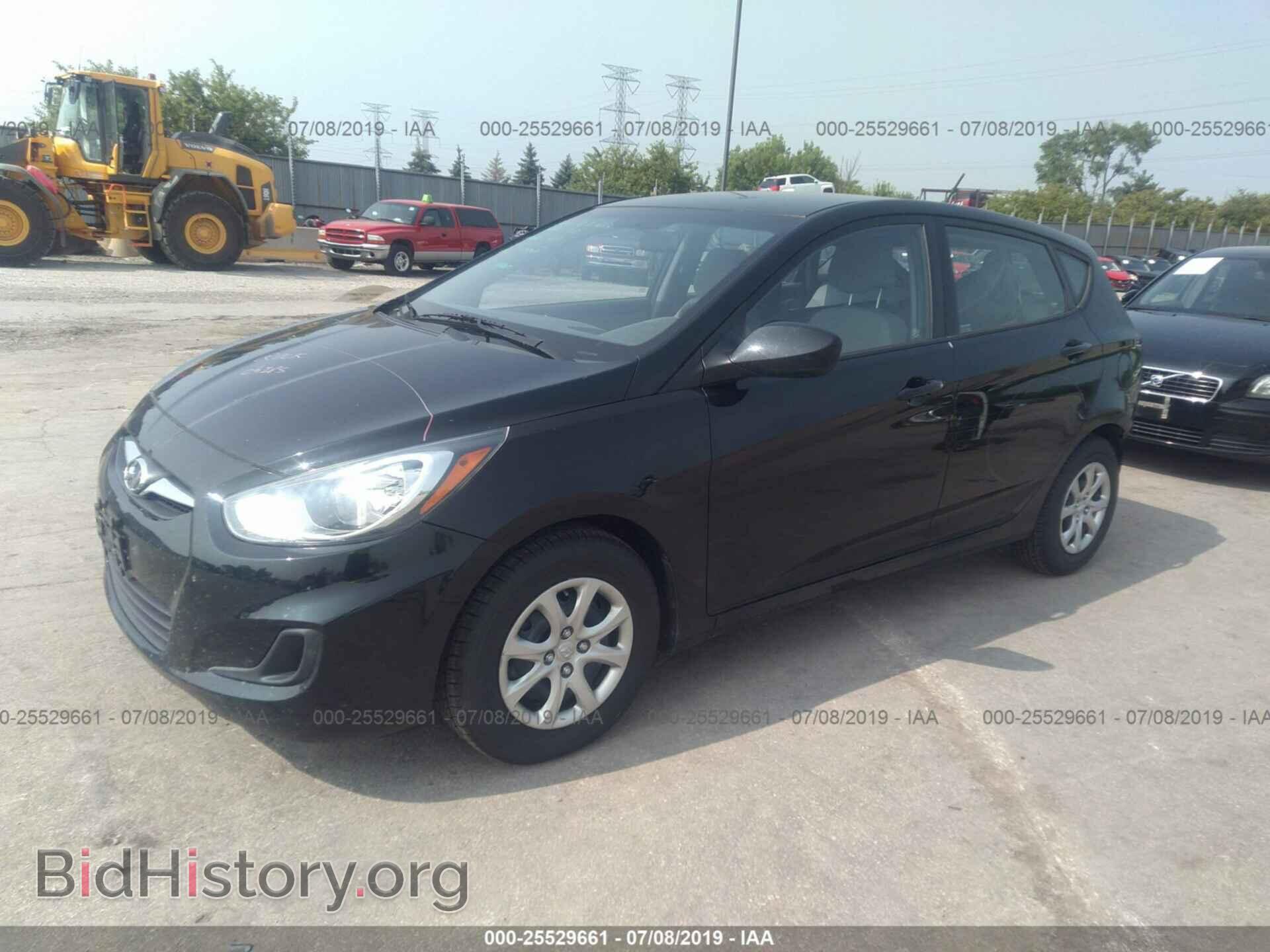 2013 HYUNDAI ACCENT - VIN: KMHCT5AE6DU129737 - Фото 2