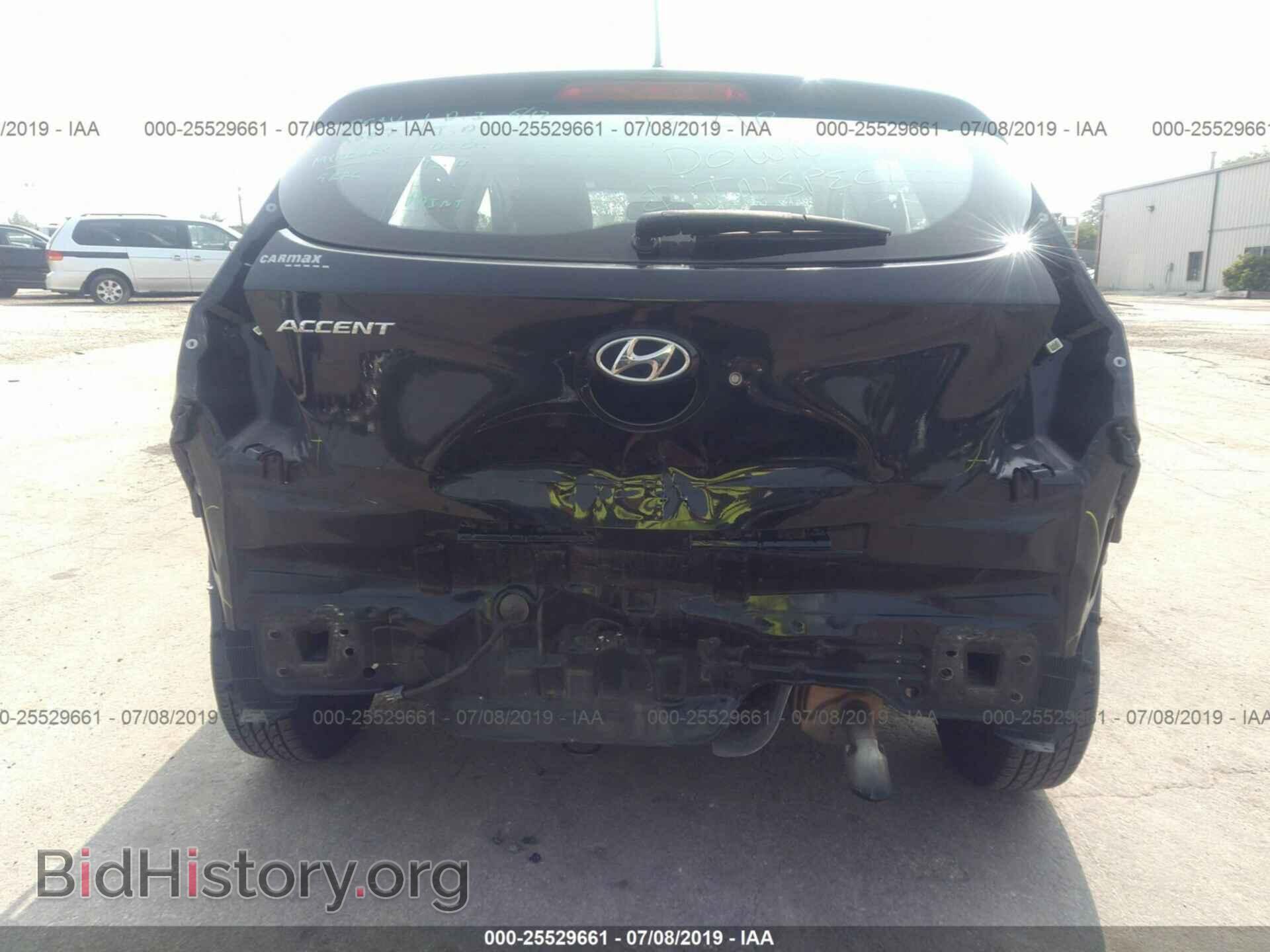 2013 HYUNDAI ACCENT - VIN: KMHCT5AE6DU129737 - Фото 6