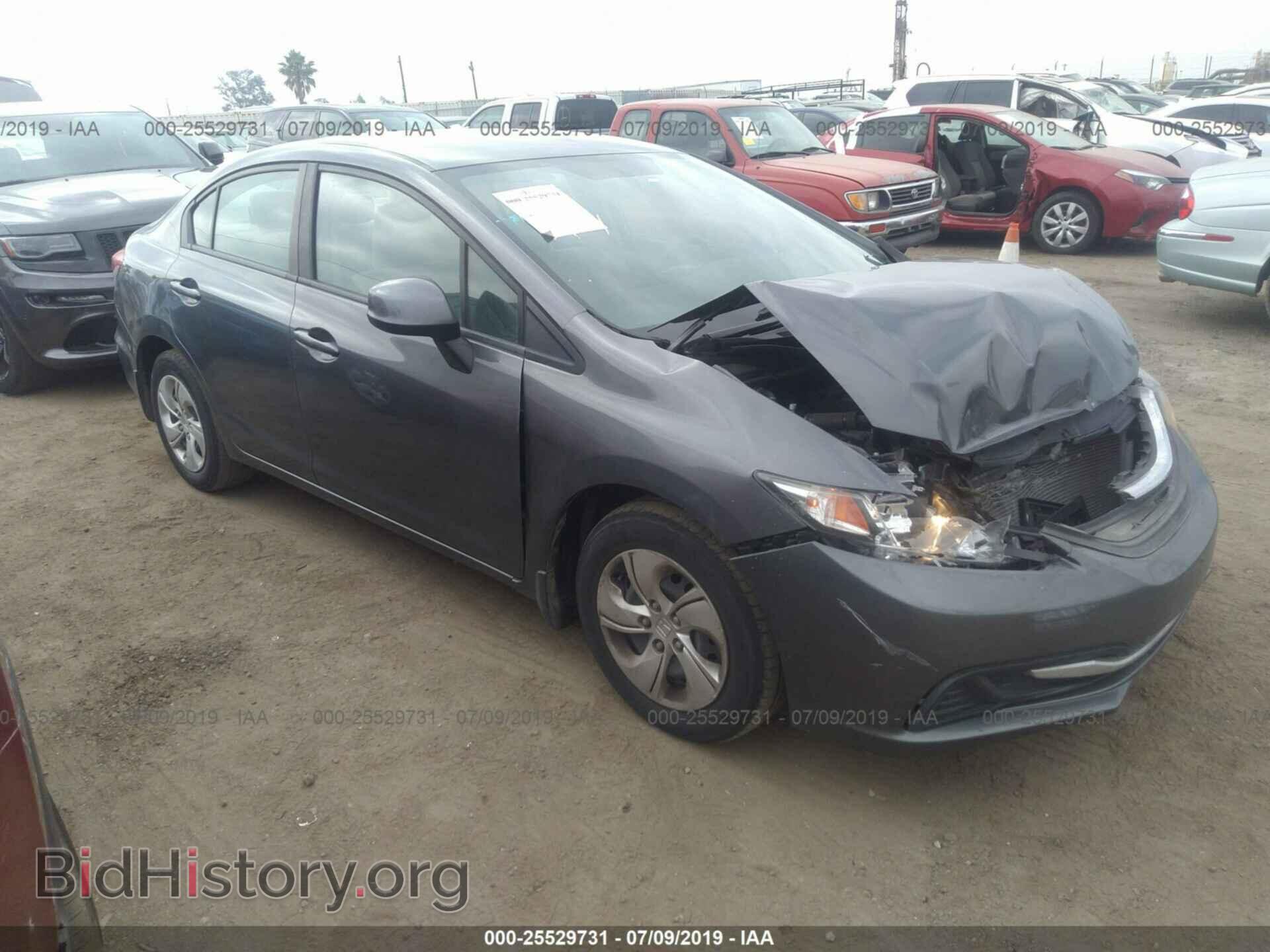 Фотография 19XFB2F56DE252643 - HONDA CIVIC 2013