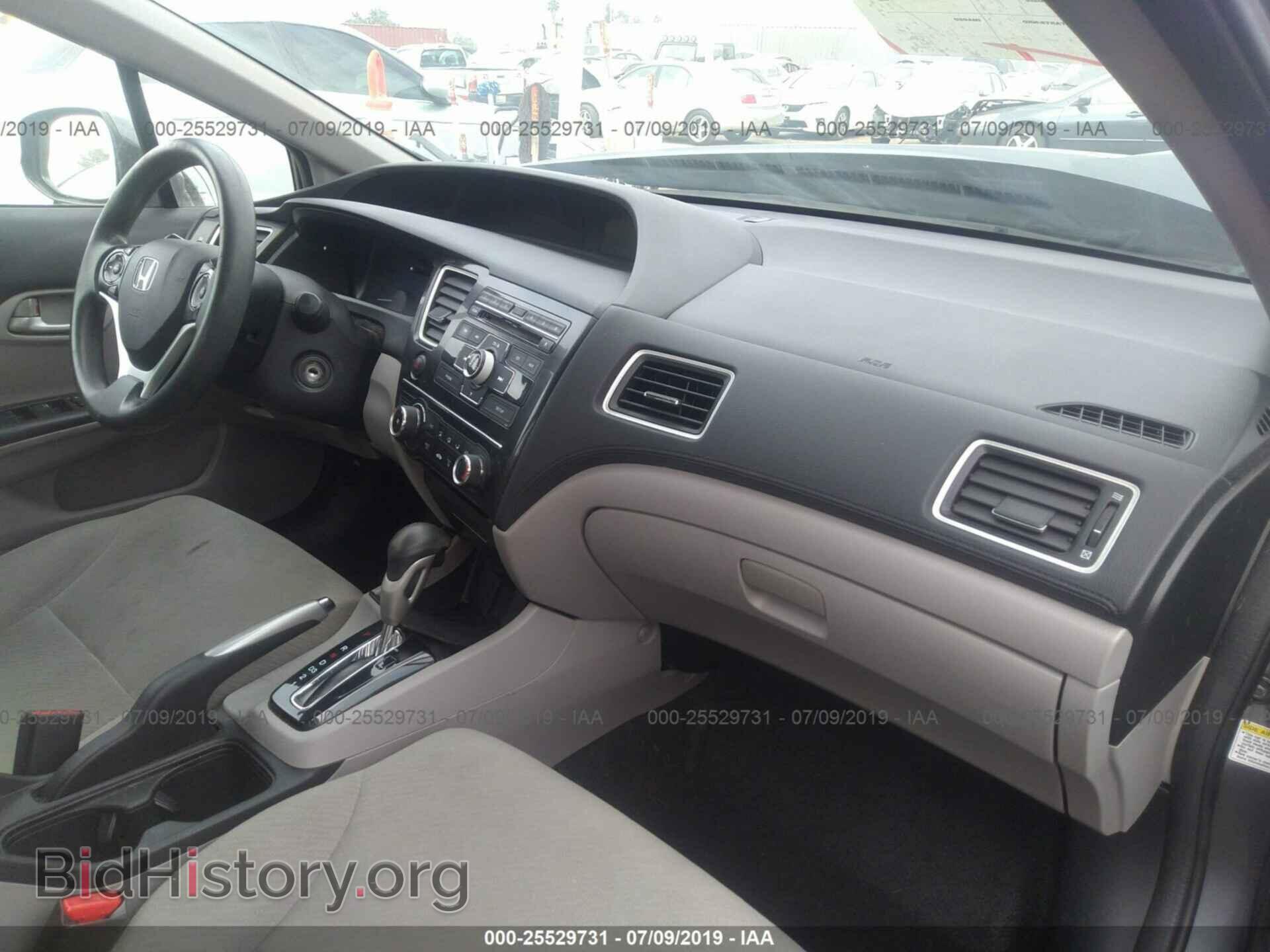 2013 HONDA CIVIC - VIN: 19XFB2F56DE252643 - Фото 5
