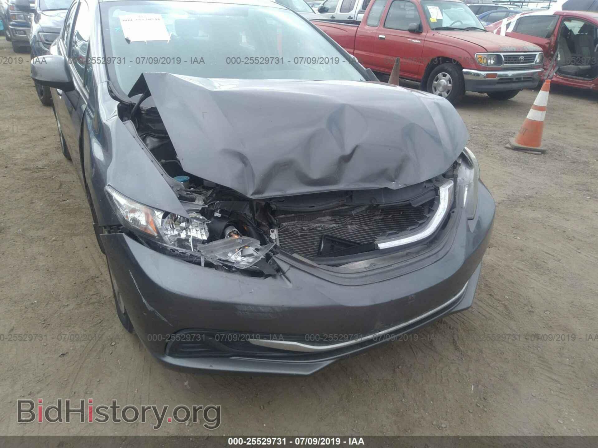 2013 HONDA CIVIC - VIN: 19XFB2F56DE252643 - Фото 6