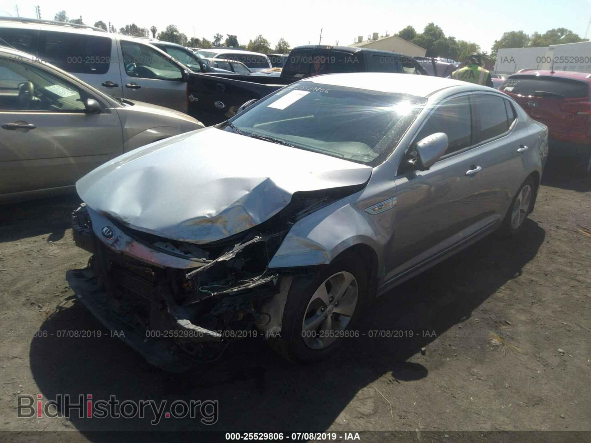 2015 KIA OPTIMA - VIN: KNAGM4AD0F5078556 - Фото 2