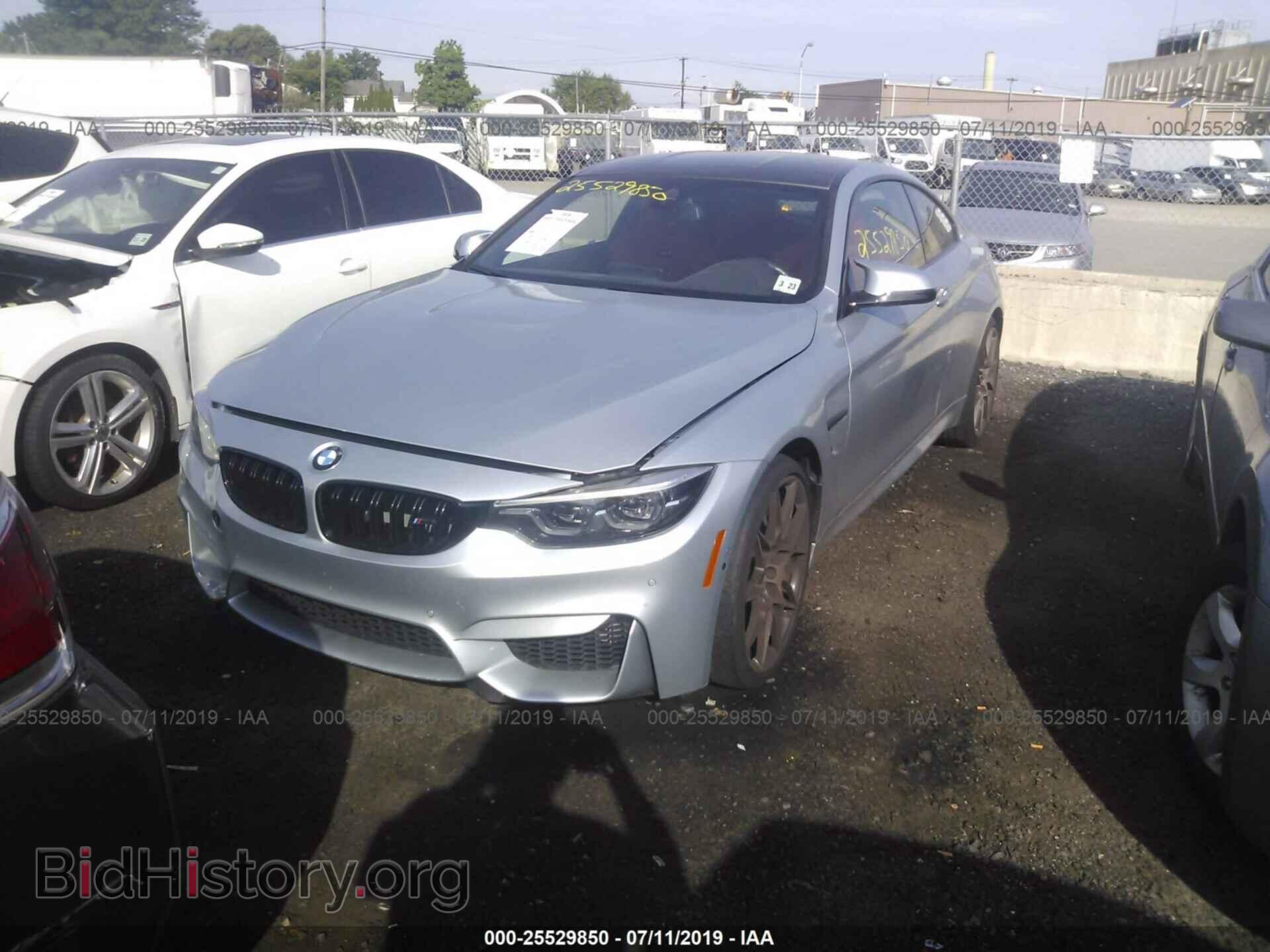 2018 BMW M4 - VIN: WBS4Y9C5XJAC87036 - Photo 2