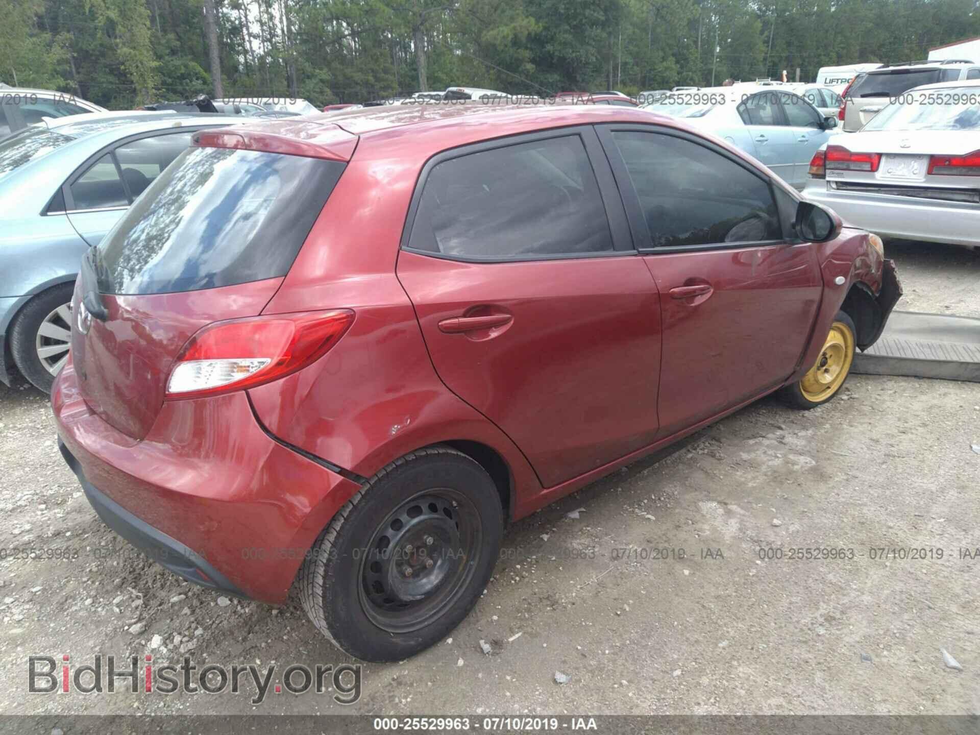 2014 MAZDA MAZDA2 - VIN: JM1DE1KYXE0182647 - Фото 4