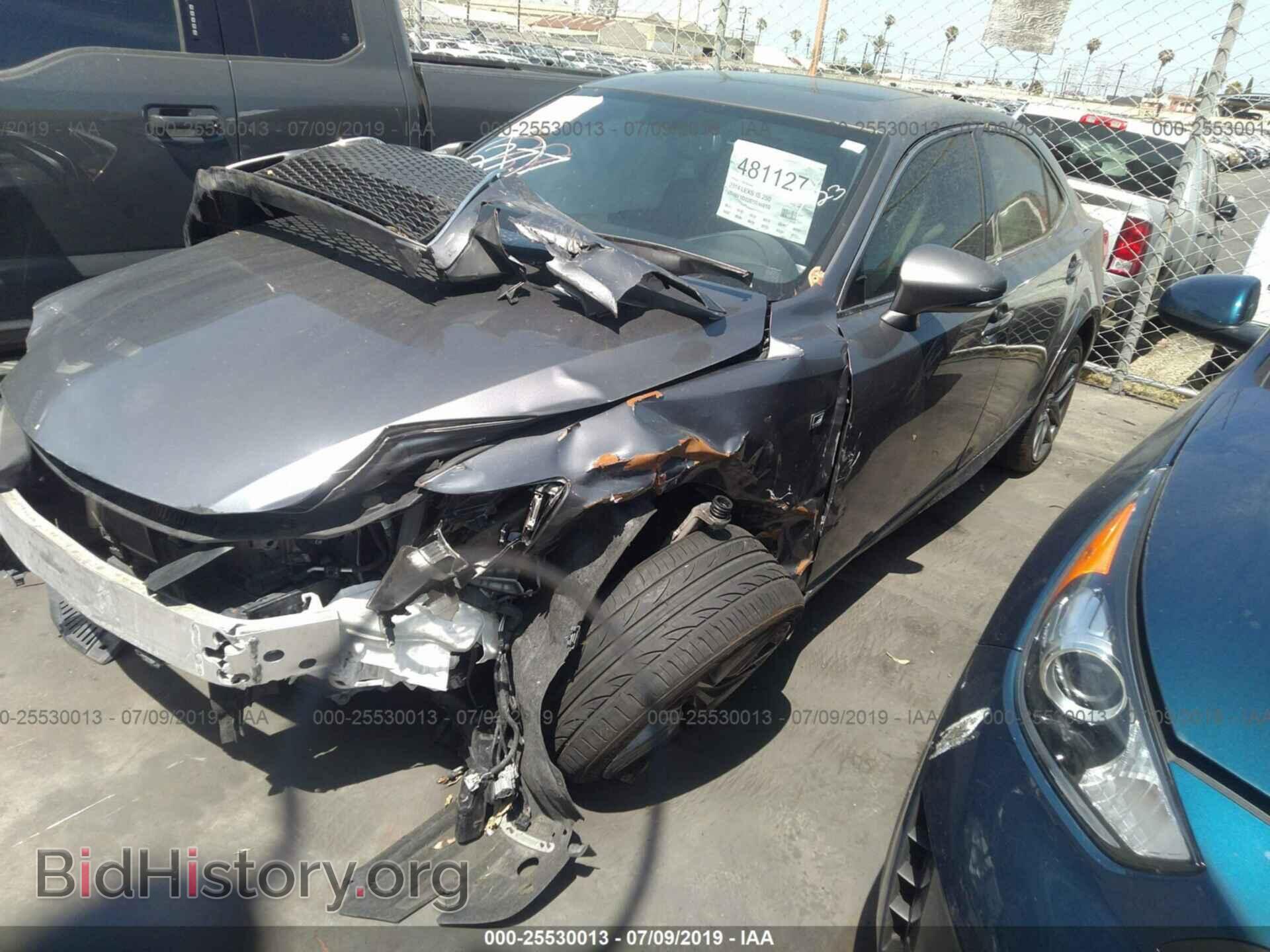 2014 LEXUS IS - VIN: JTHBF1D22E5036810 - Фото 2