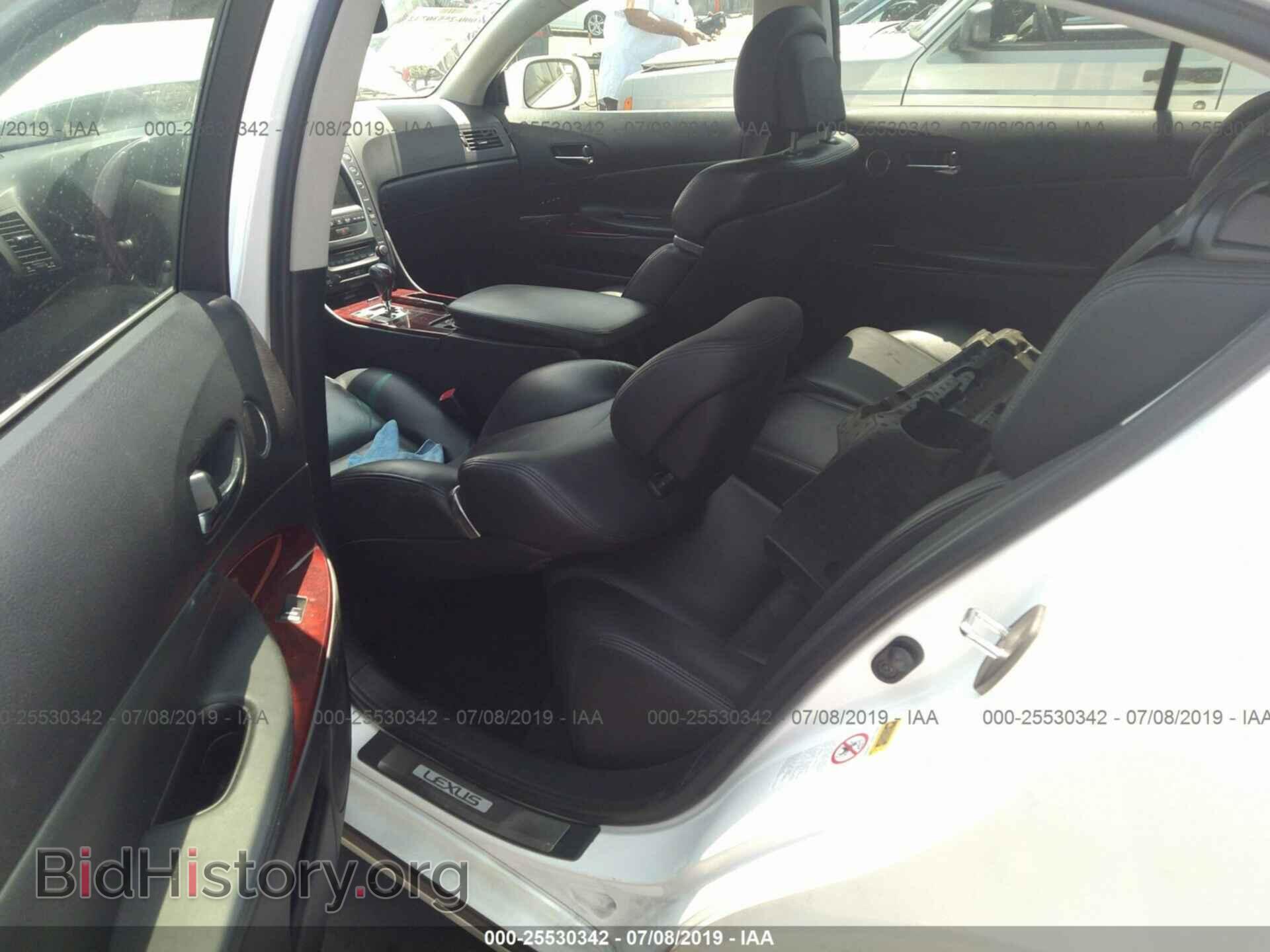 2008 LEXUS GS - VIN: JTHBE96S880033300 - Фото 8