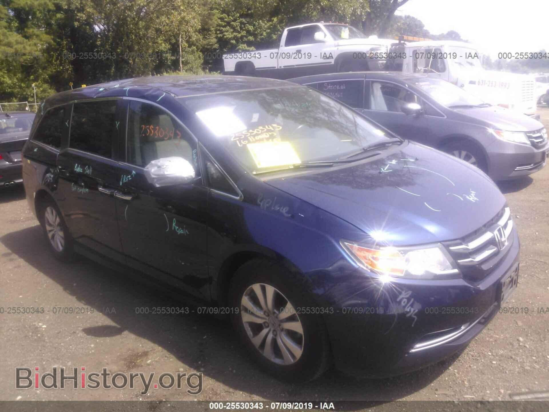 Photo 5FNRL5H65GB053468 - HONDA ODYSSEY 2016