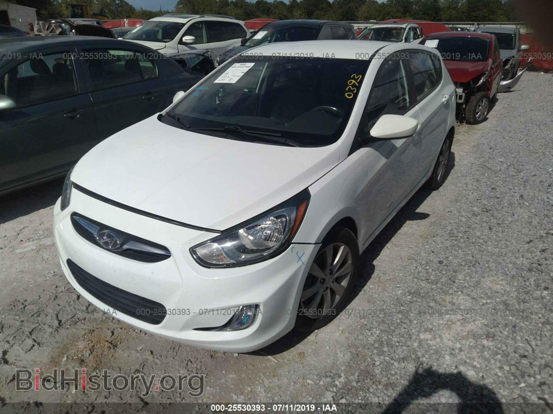 2012 HYUNDAI ACCENT - VIN: KMHCU5AE2CU038444 - Фото 2