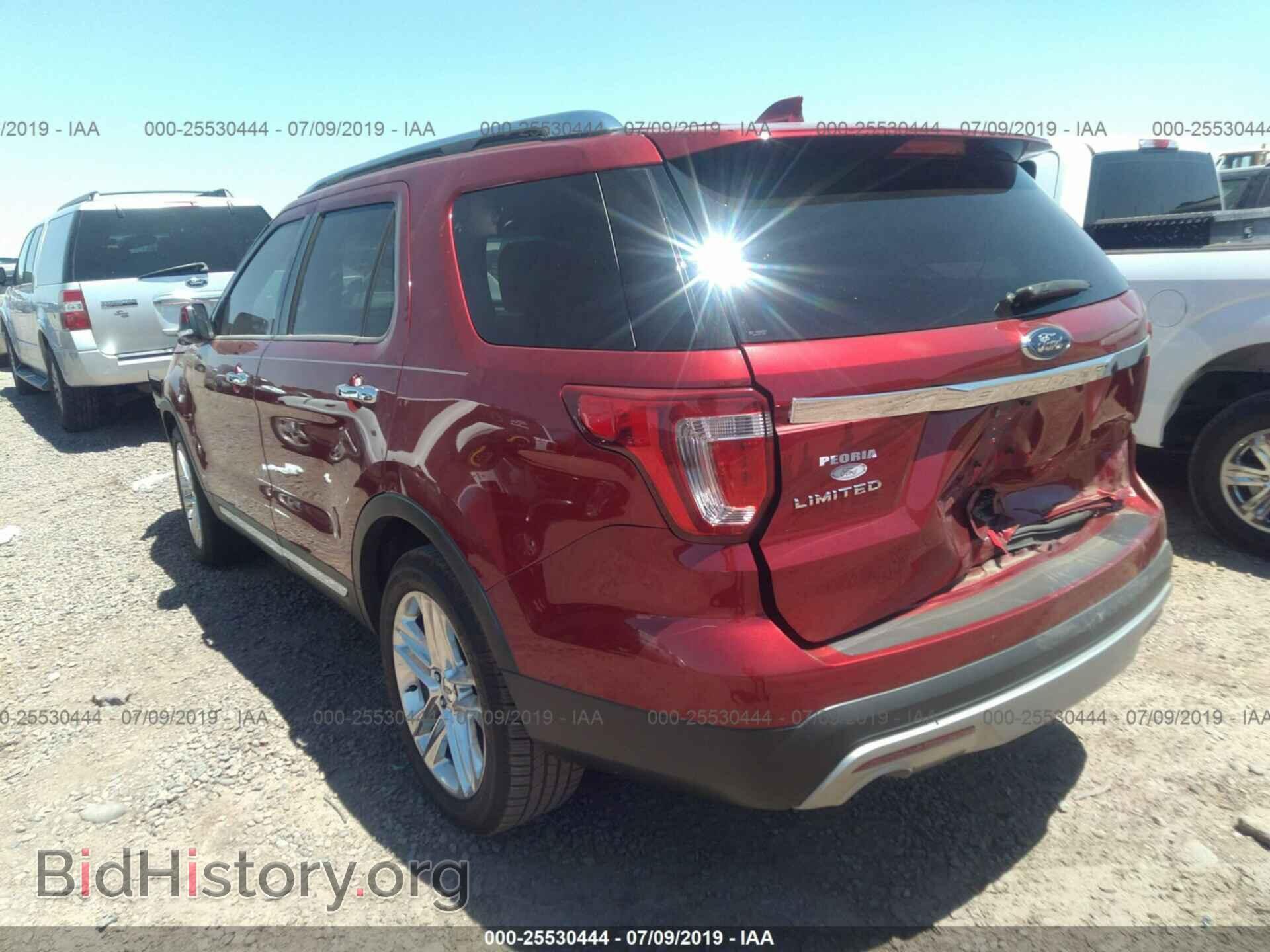 2016 FORD EXPLORER - VIN: 1FM5K7F86GGA13337 - Photo 3