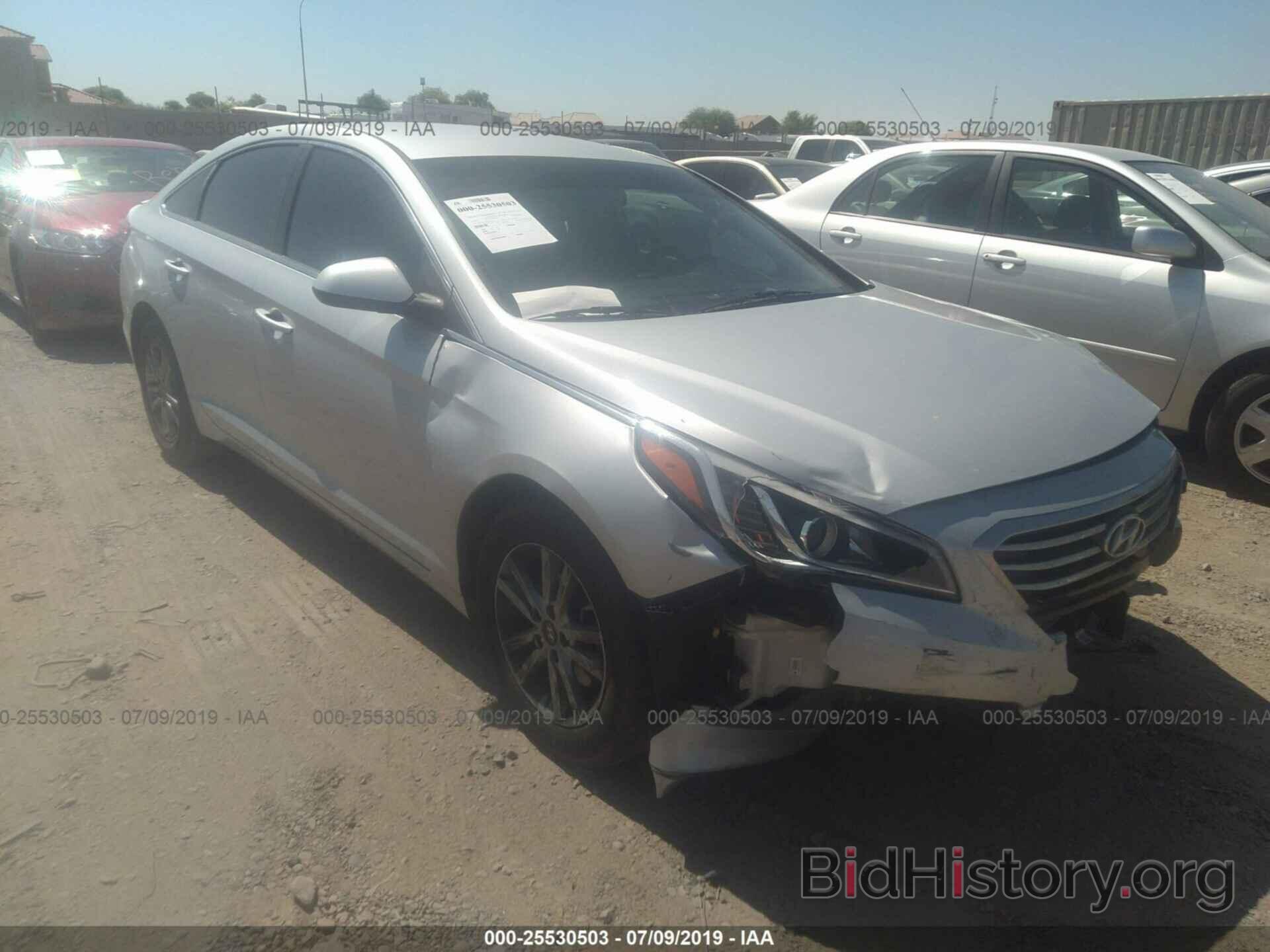 Photo 5NPE24AF6GH391419 - HYUNDAI SONATA 2016