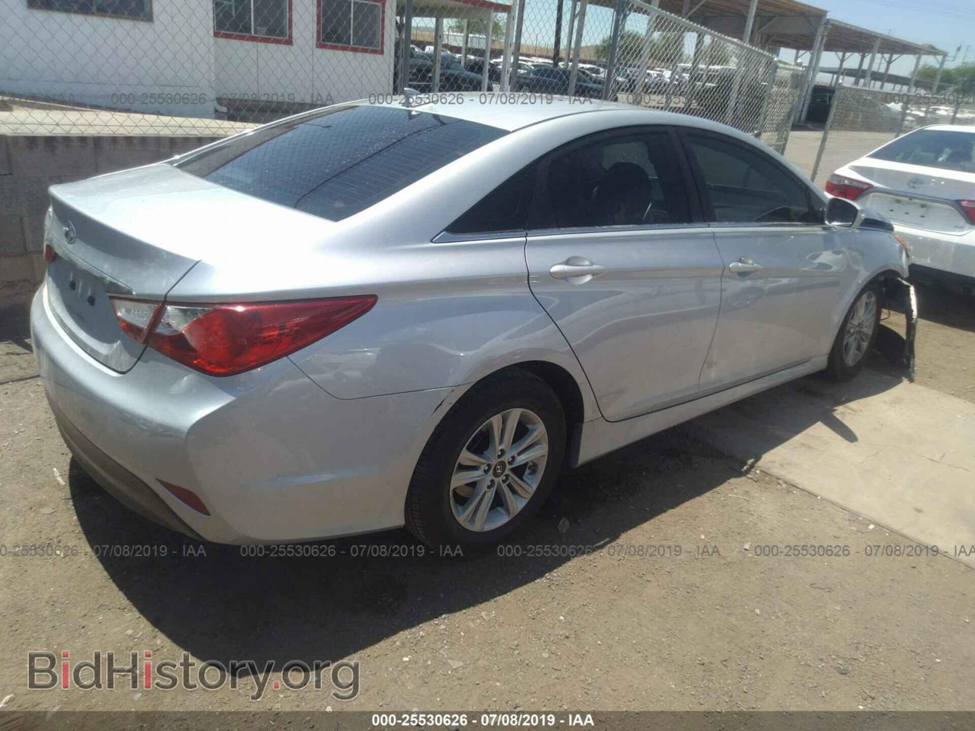 2014 HYUNDAI SONATA - VIN: 5NPEB4AC7EH884545 - Фото 4