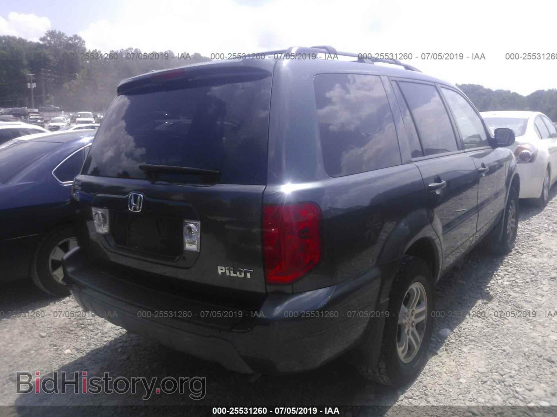 2005 HONDA PILOT - VIN: 5FNYF18565B004604 - Photo 4