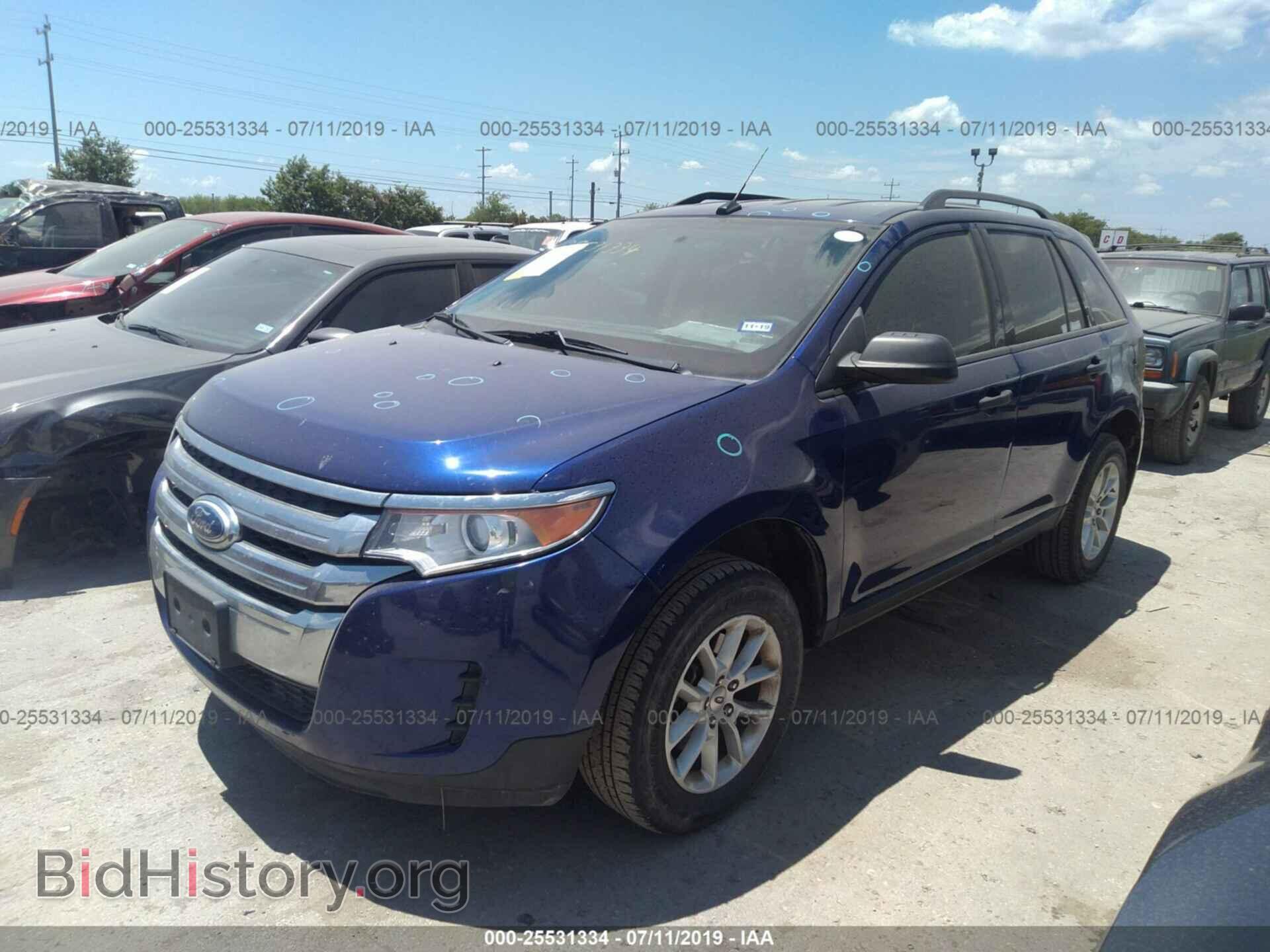 2013 FORD EDGE - VIN: 2FMDK3GC8DBE03267 - Photo 2