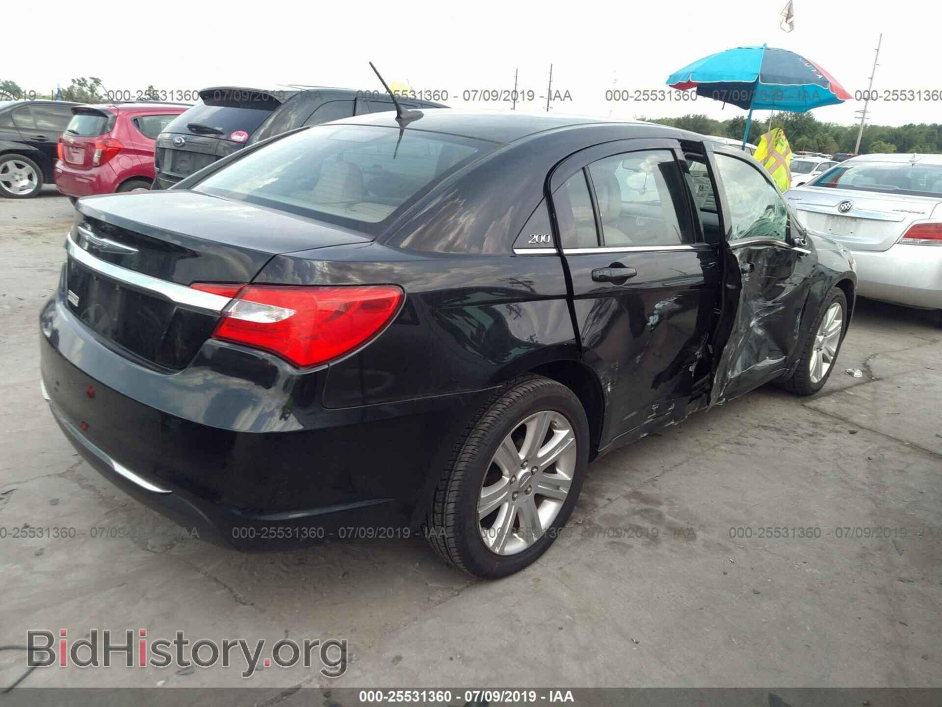 2012 CHRYSLER 200 - VIN: 1C3CCBBBXCN145945 - Фото 4