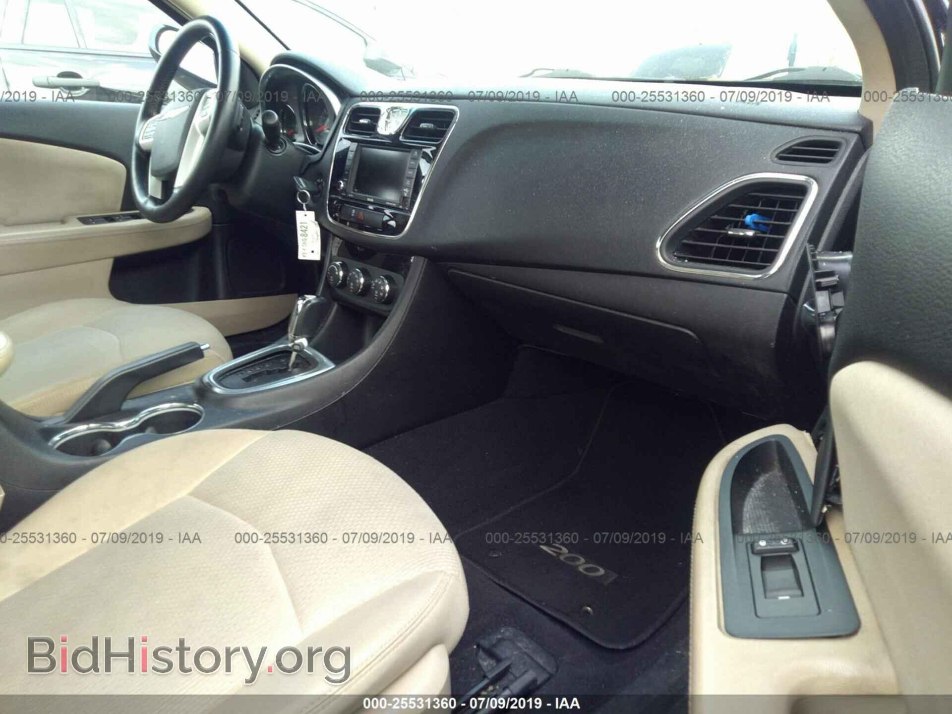 2012 CHRYSLER 200 - VIN: 1C3CCBBBXCN145945 - Фото 5