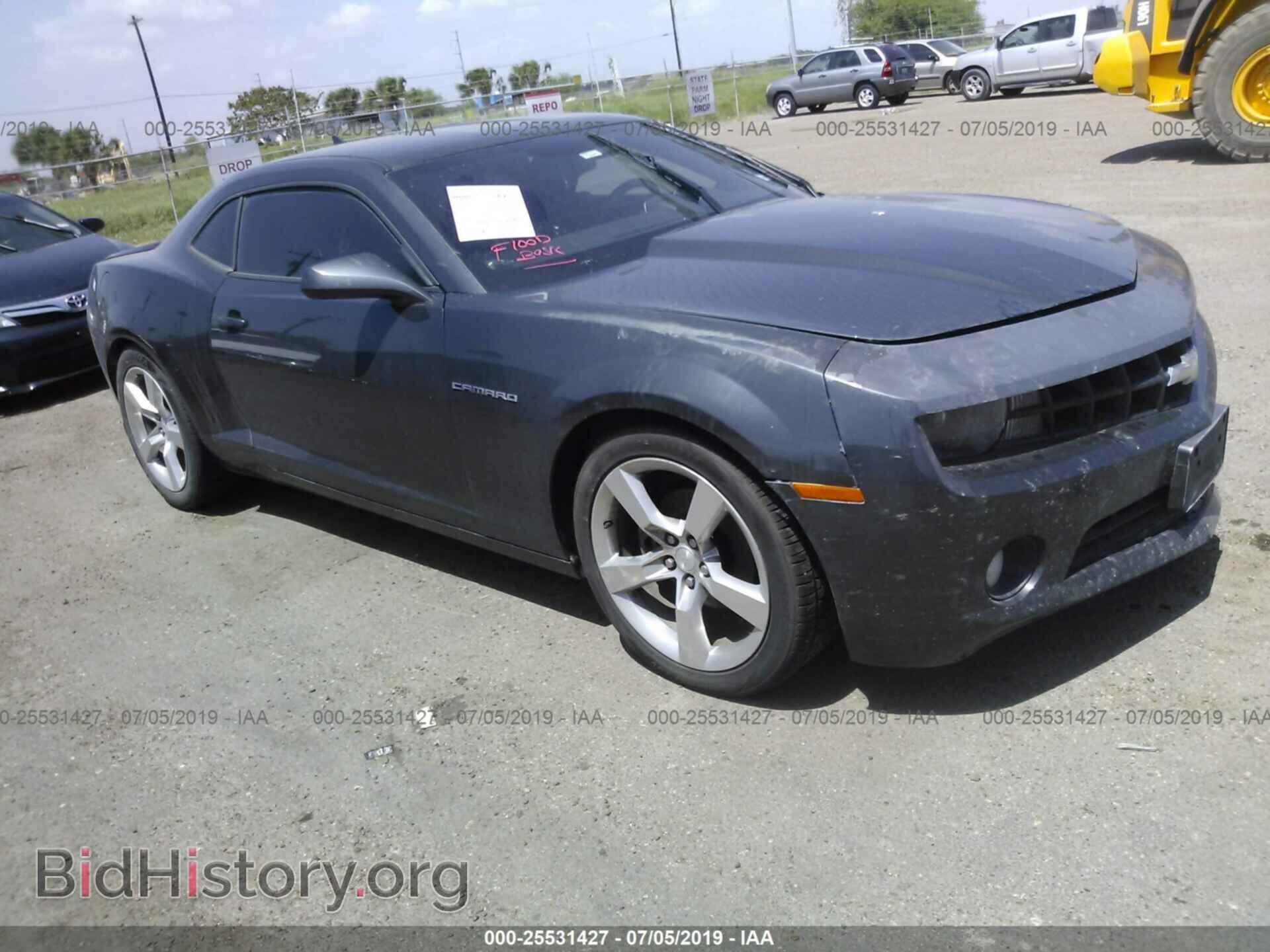 Photo 2G1FB1E31C9157844 - CHEVROLET CAMARO 2012